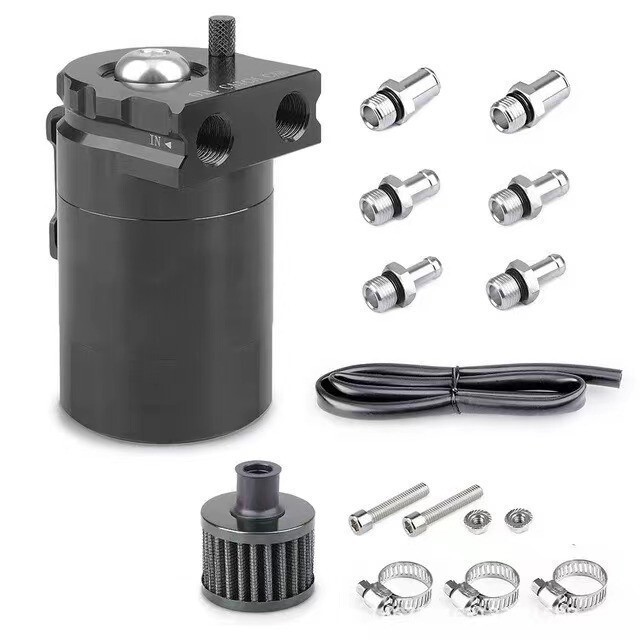 Automotive Tuning Accessory Oil Bottle With Air Filter Breathable Oil Catch Tank