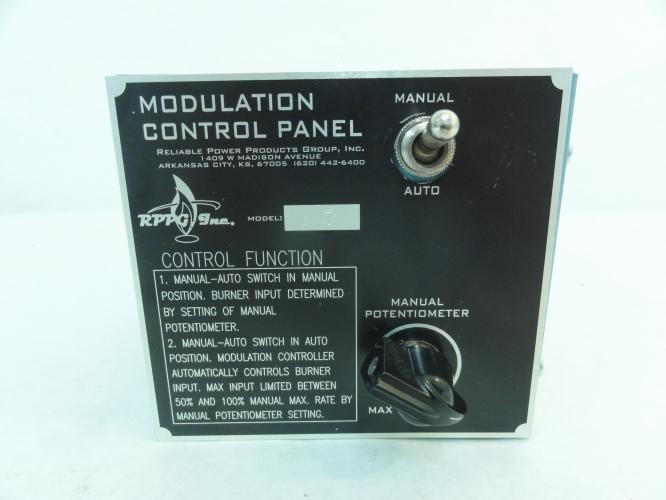 182114 New-No Box; RPPG A7 Modulation Control Panel
