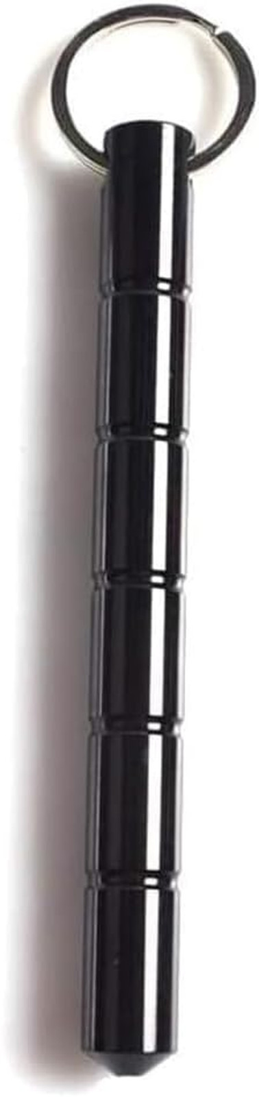 Safety Key Chain, Solid Aluminum Short Stick Protection Gift Keychains for Women