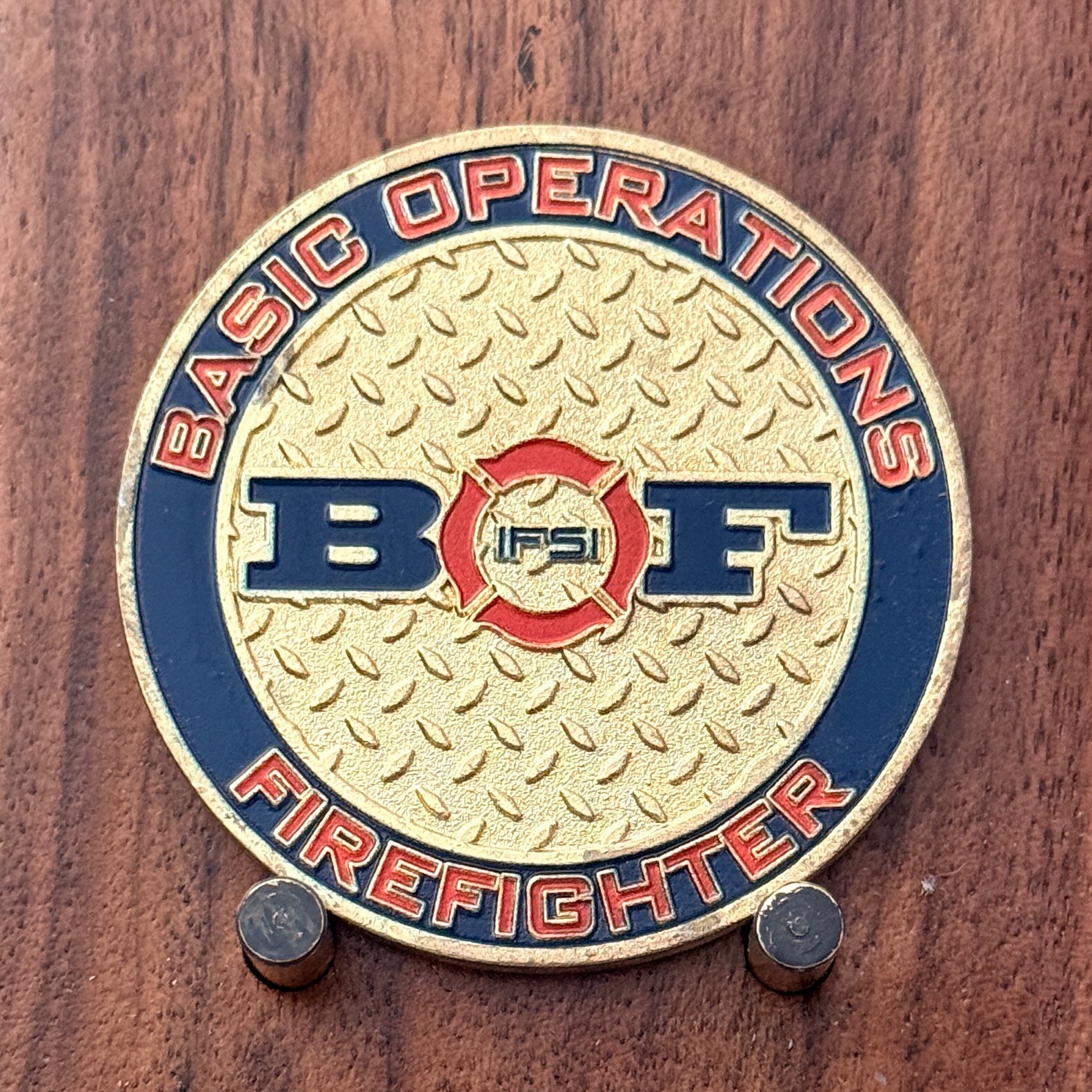 IFSI Basic Operations Firefighter Challenge Coin  W#16