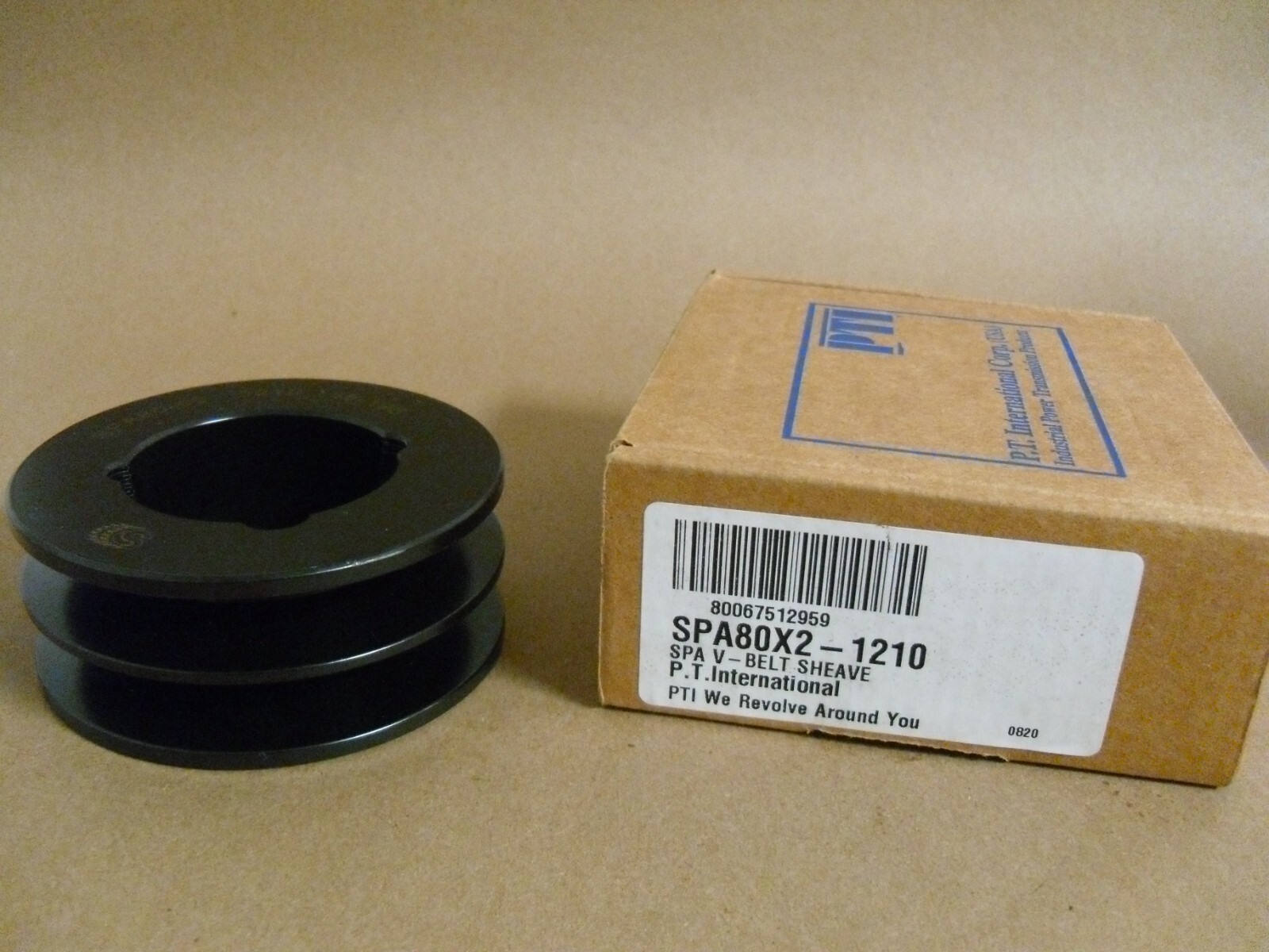 SPA80X2 1210 PULLEY SPA V BELT SHEAVE