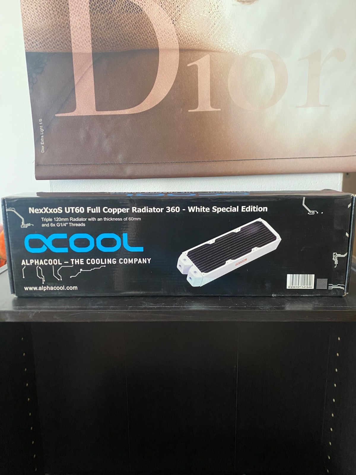 Alphacool Nexxxos UT60 Full copper Radiator 360 White Special Edition BRAND NEW