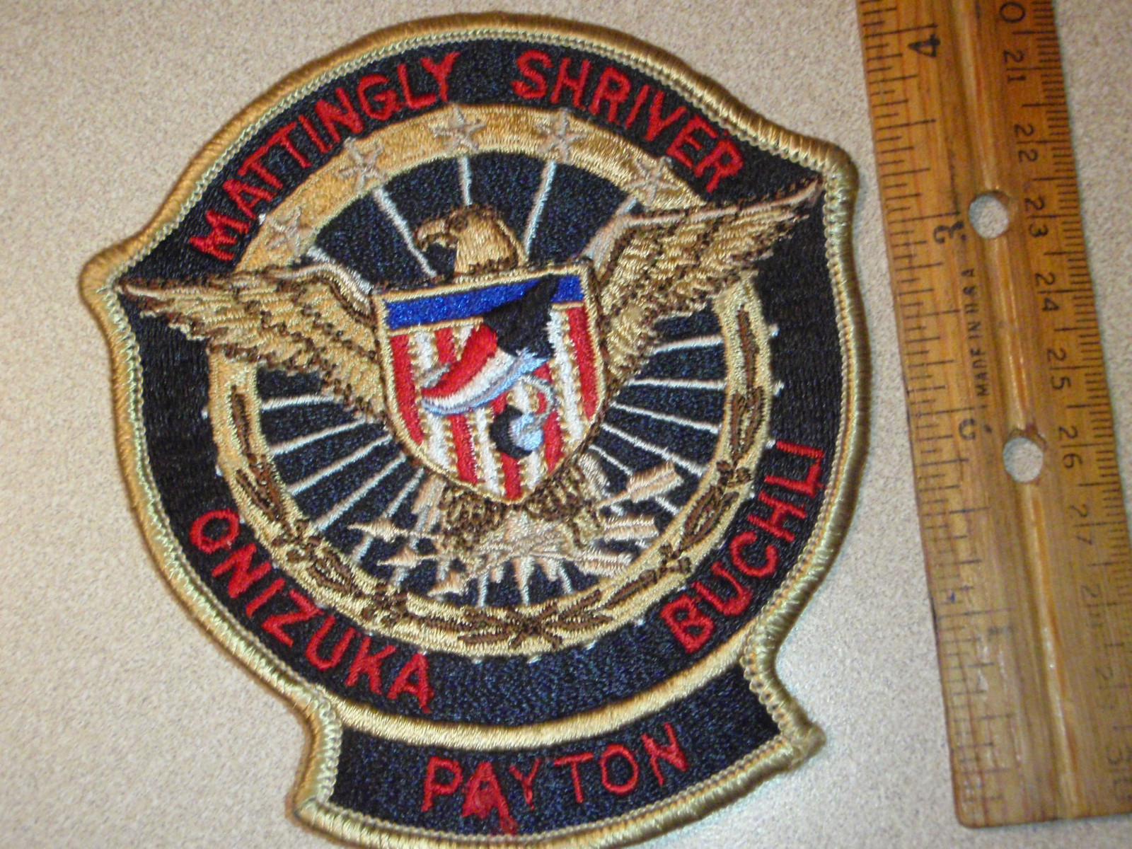 SPACE PATCH MATTINGLEY SHRIVER ONIZUKA BUCHLI PAYTON   SPACE PATCH BXF 78