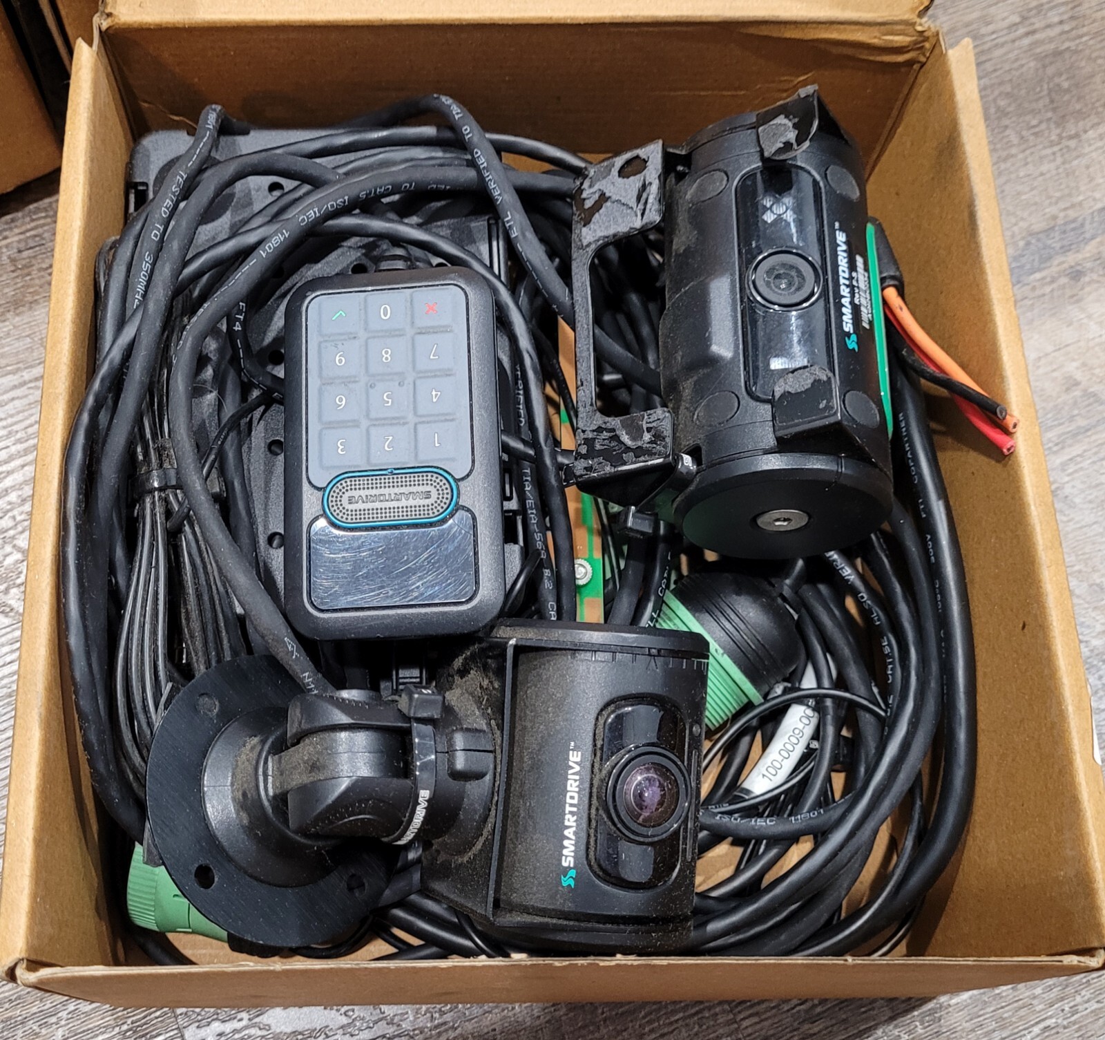 8 Sets Of SmartDrive SmartRecorder4 Kit (SR4 Controller, Sensor, Camera, Keypad)