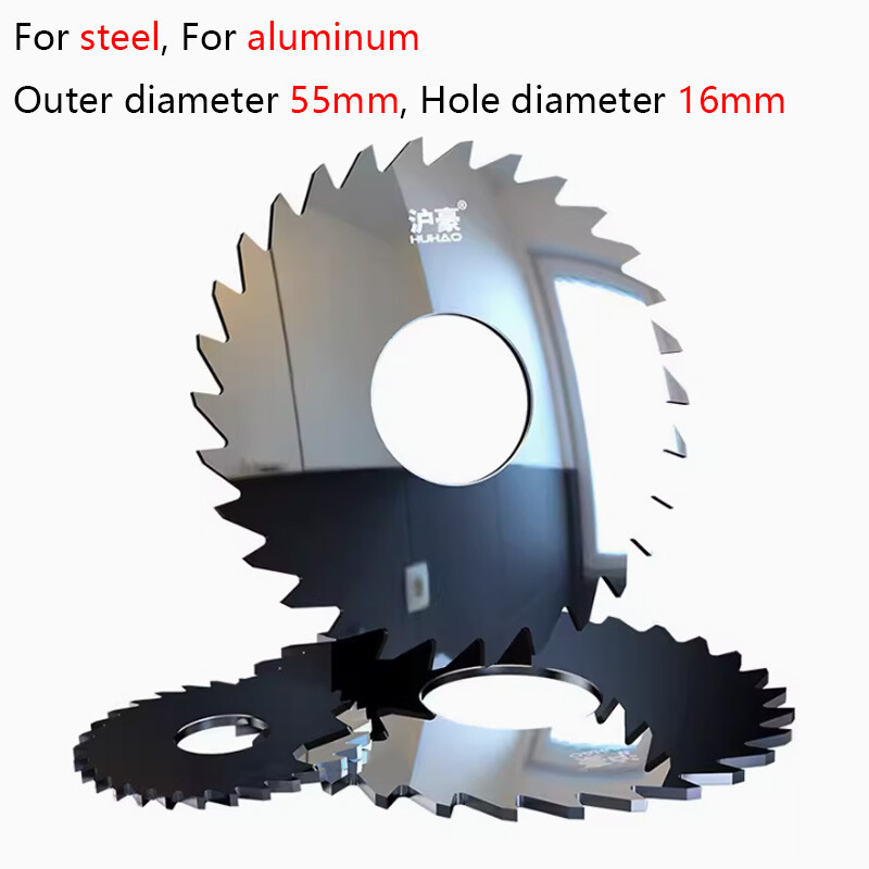 80T/72T/36T/30T Teeth Carbide Circular Slitting Saw Cutter Cutting Tool 55mm OD