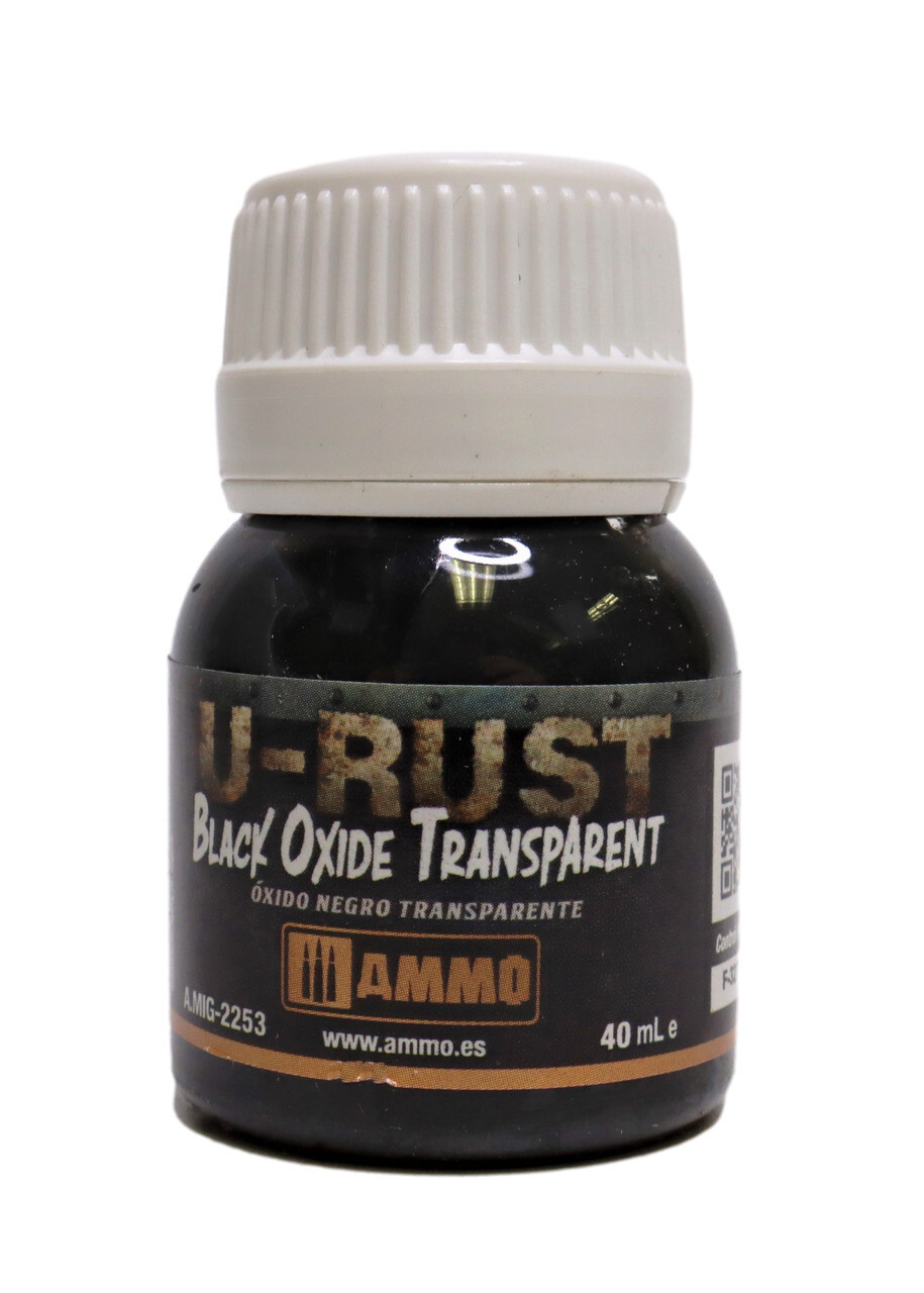 AMMO by MIG U-RUST BLACK OXIDE TRANSPARENT