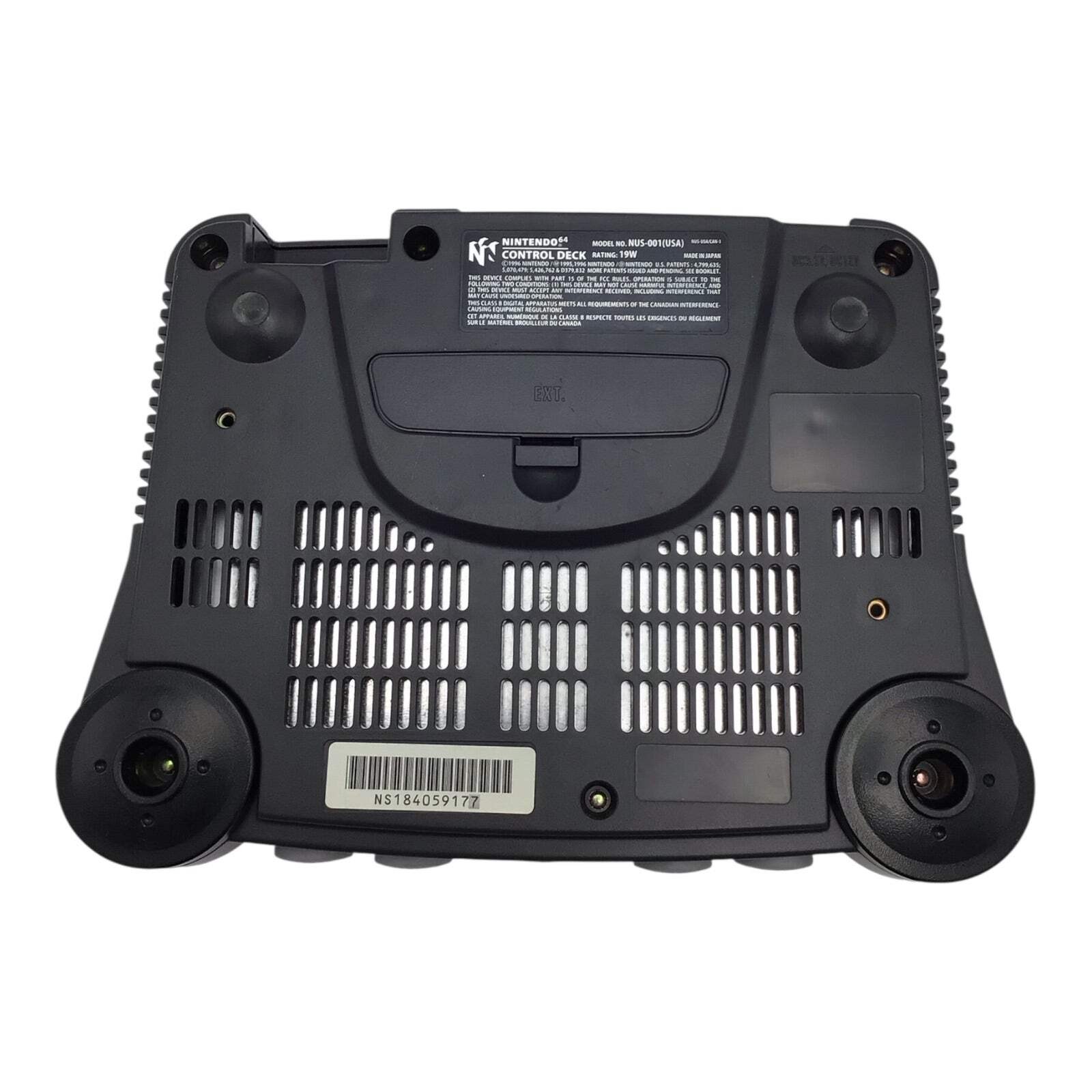 Nintendo 64 (N64) – Grey Controller & Cables Included