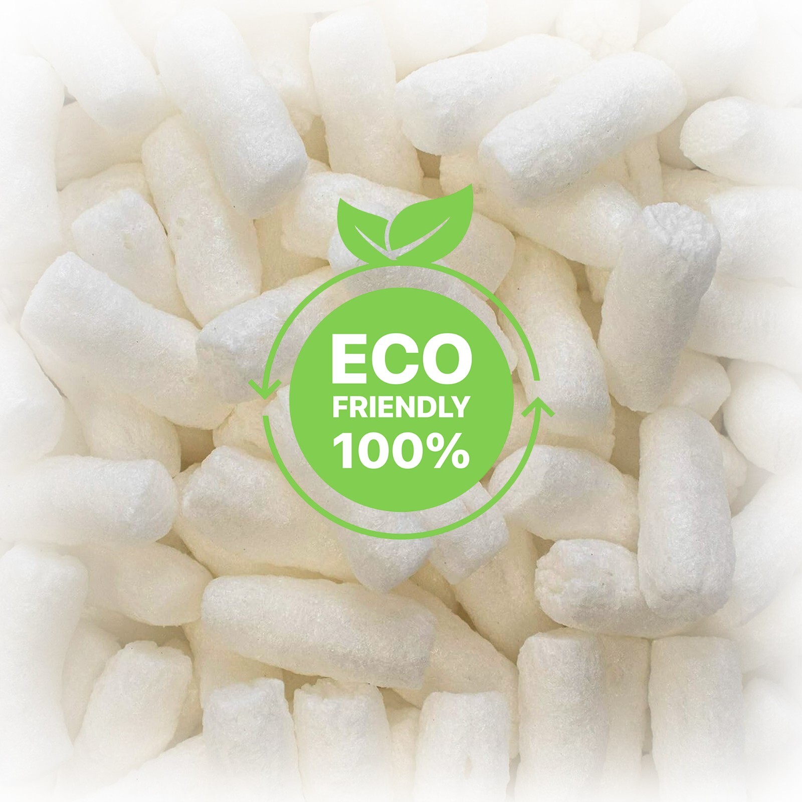 Yens Biodegradable Packing Peanuts for Moving, Packaging- 0.6 cuft
