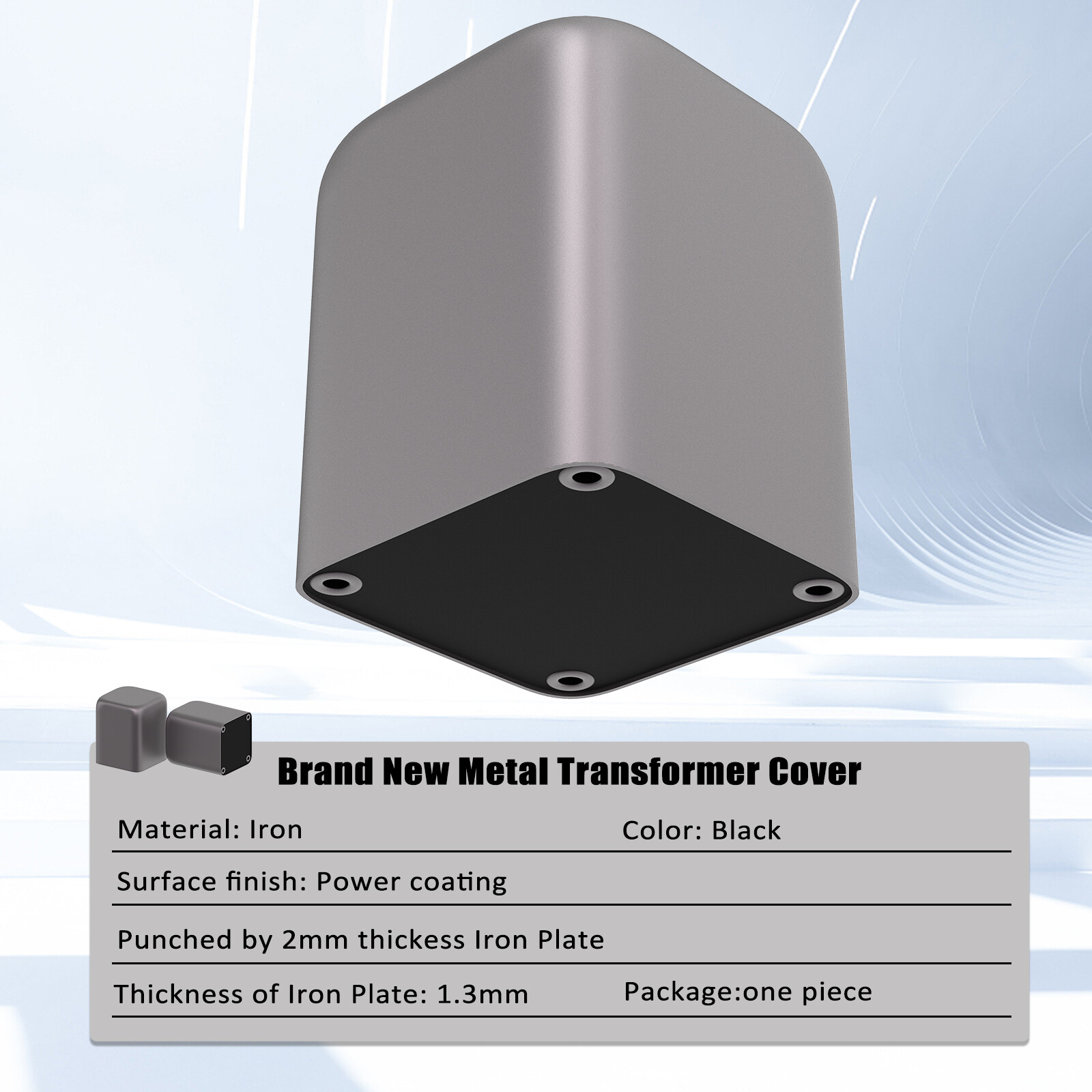 HiFi AMPLIFIER Transformer Cover Multiple Sizes Iron Triode AUDIO Enclosure Case