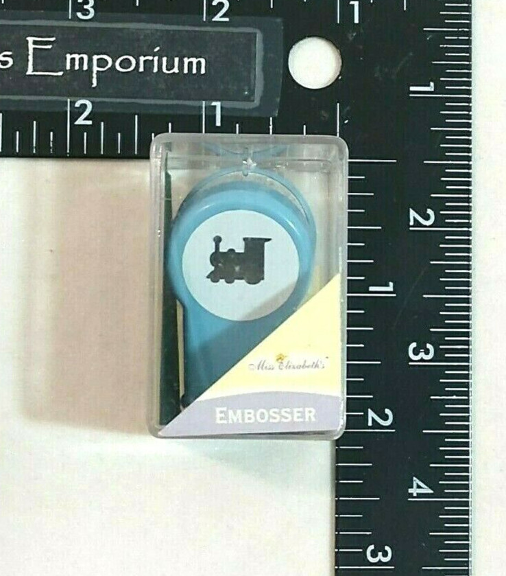 Miss Elizabeth’s Train Paper Embosser Craft Die Handheld