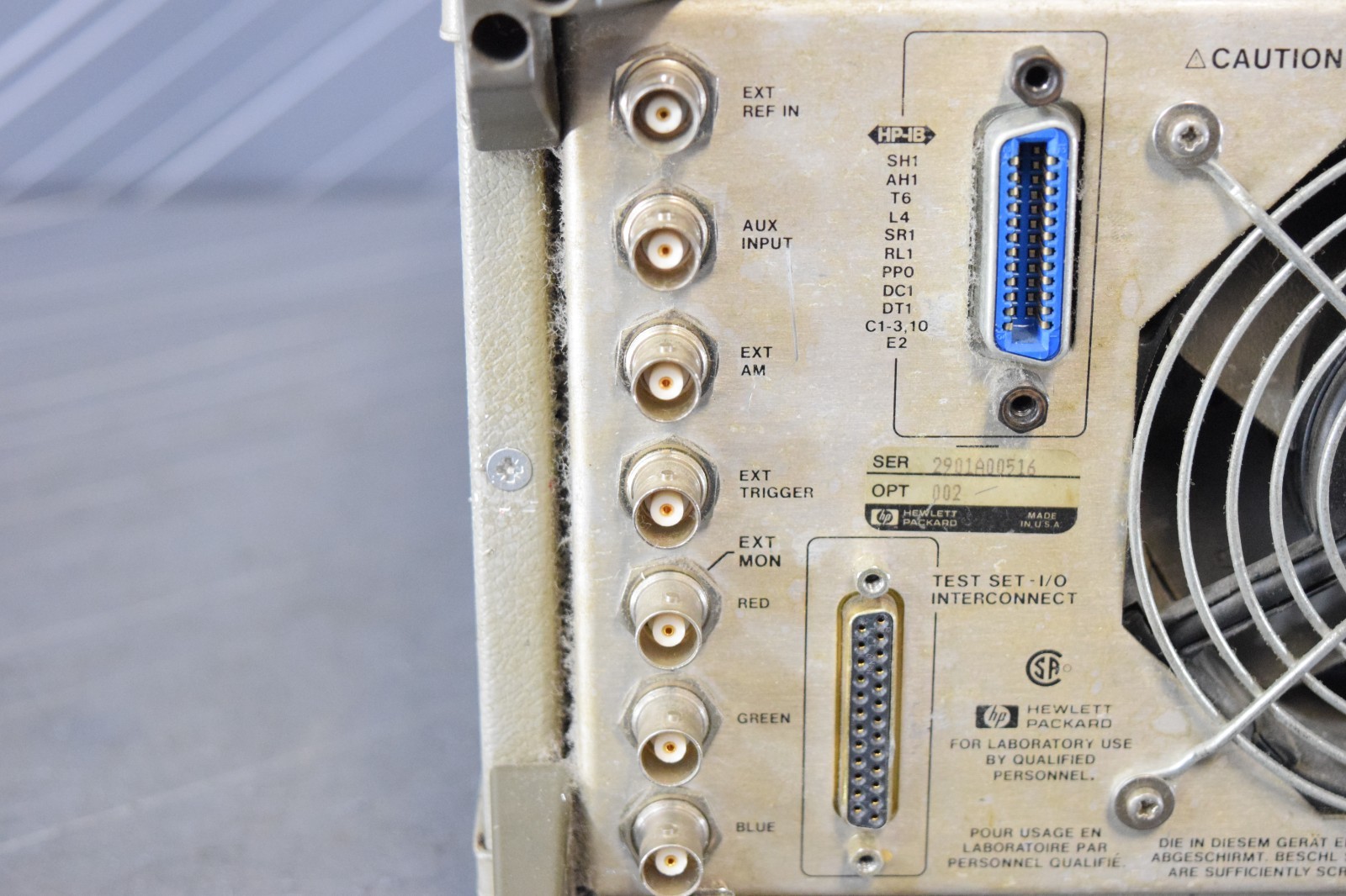 HP 8753C RF Vector Network Analyzer 300KHz - 3GHz