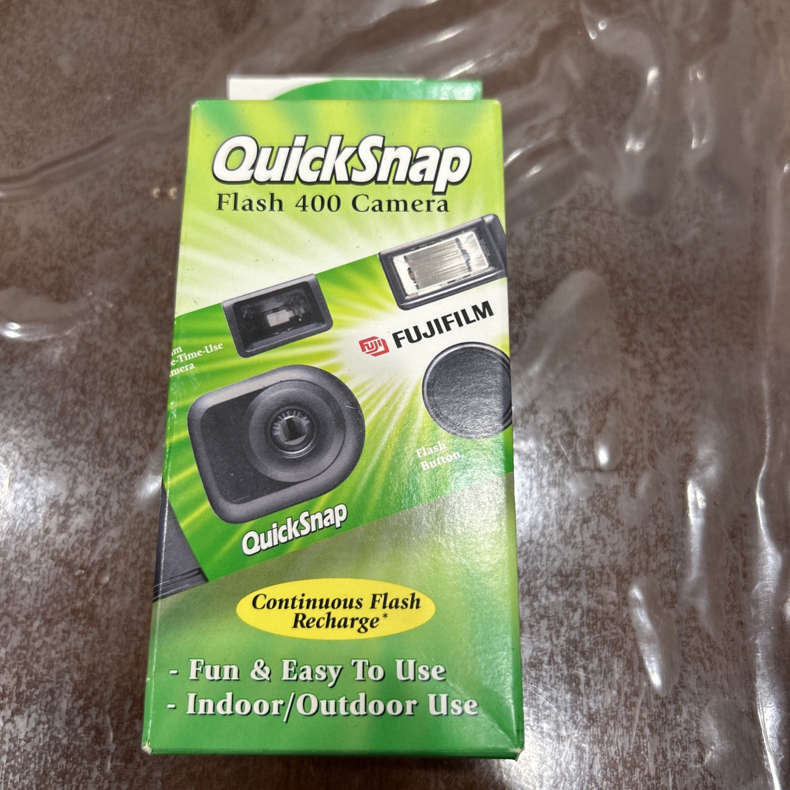 Fujifilm Quicksnap Flash 400 27 Exp. Single-use Film Camera Expired 2008 TT/GC