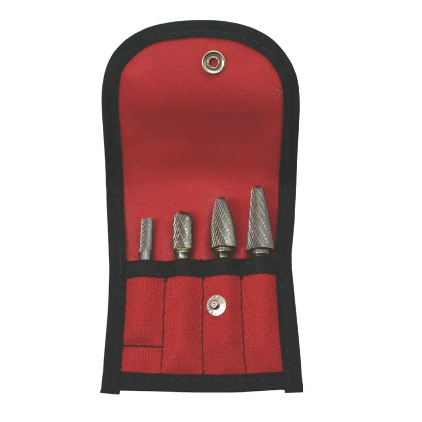 MATCO TOOLS ZK4A 4 PC CARBIDE BURR SET  1/4" SHANK DOUBLE CUT BRAND NEW FRESHP