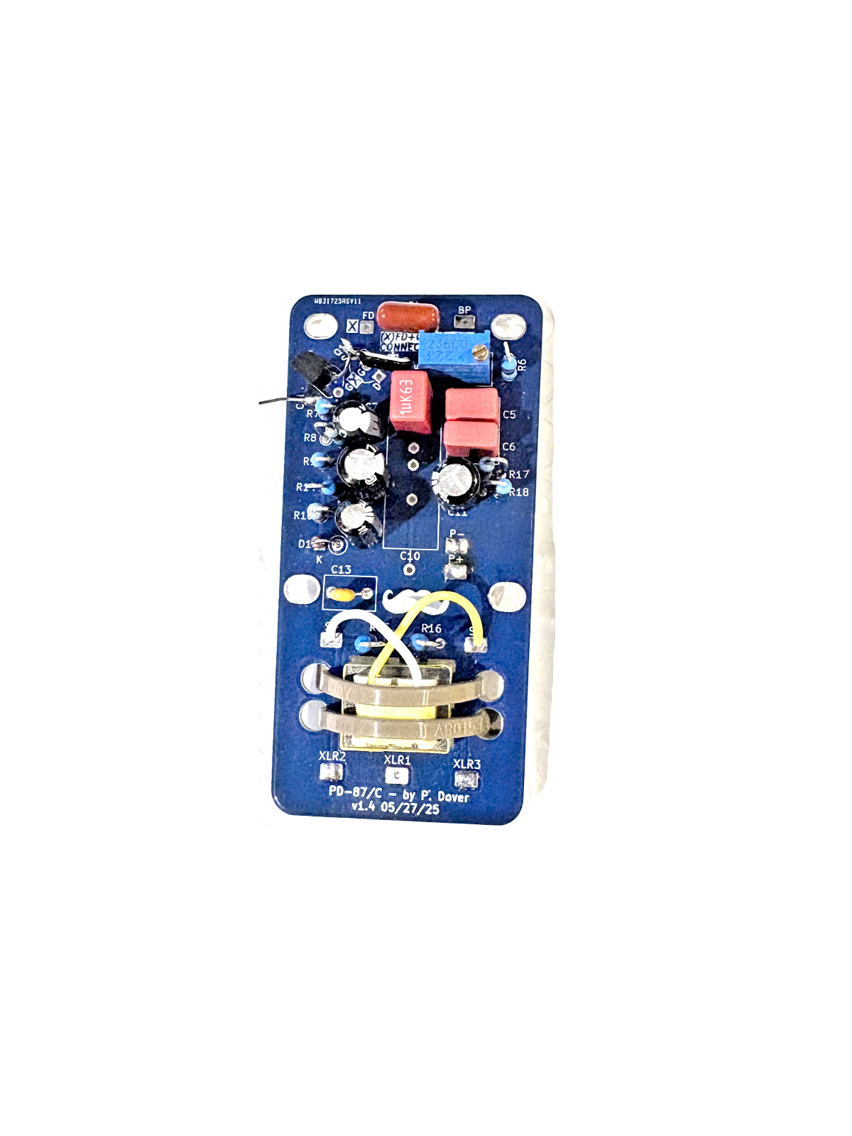 U87 Style Condenser Mic Pre Assembled Circuit - Pro Studio Recording