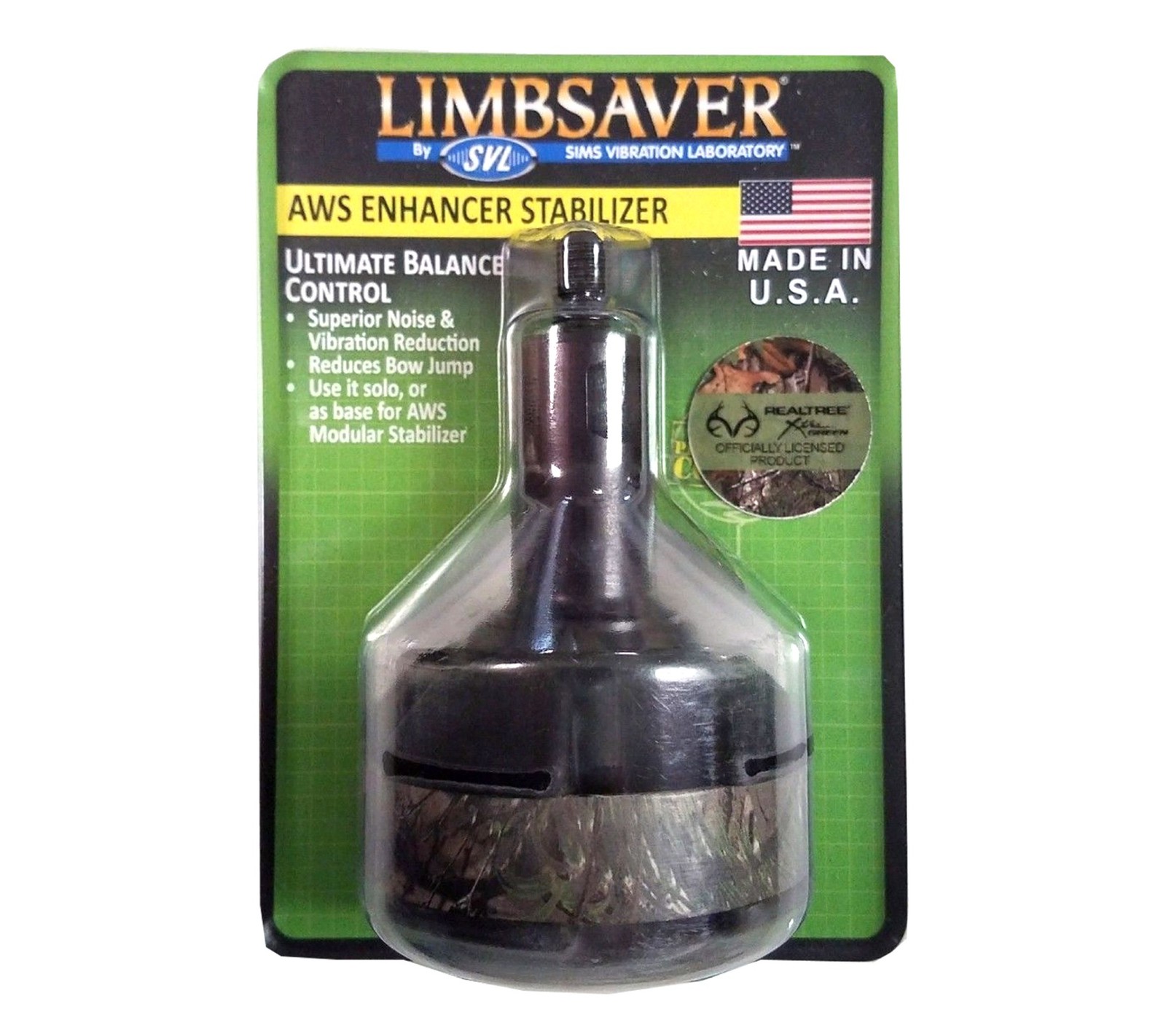 Limbsaver AWS Enhancer Stabilizer Realtree Xtra Green Ring #4413