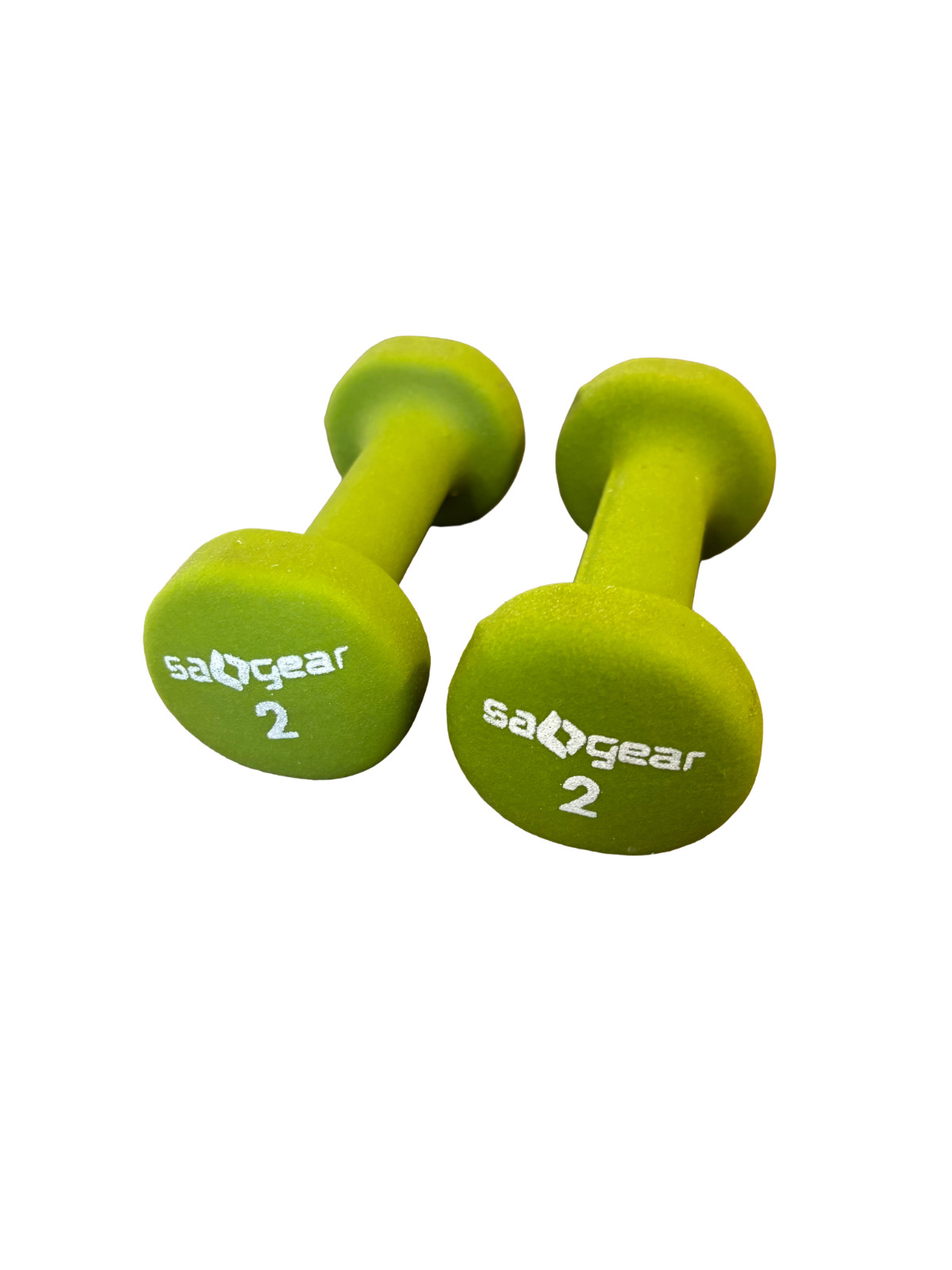 SaGear lightweight dumbbells used - (2lb - 3lb)