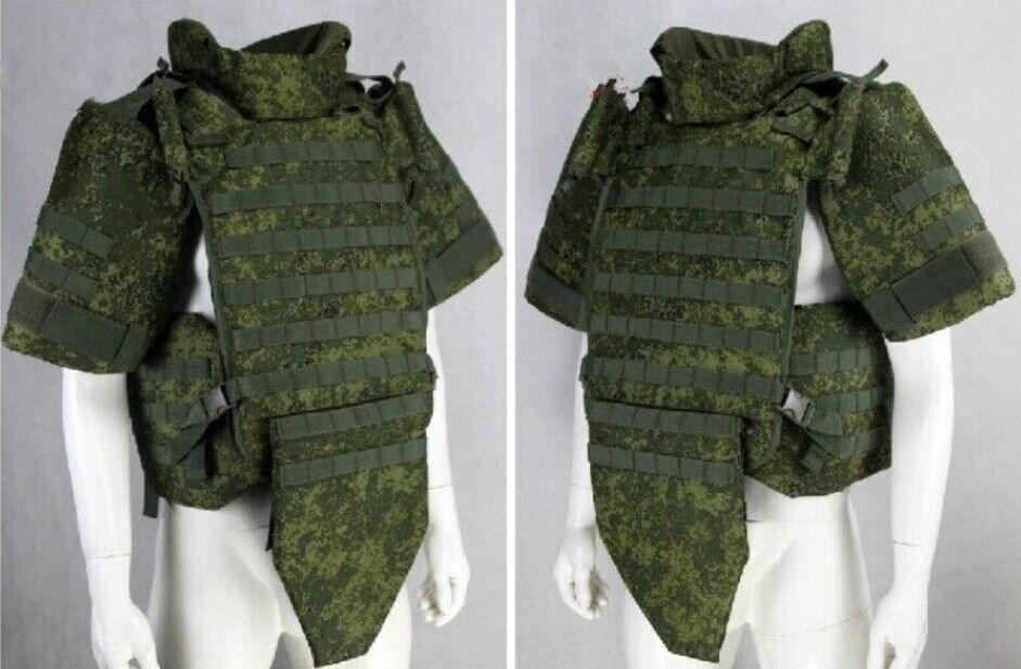Russian 6B45 Bulletproof Tactical Vest Shoulder And Crotch Protection Set IN US