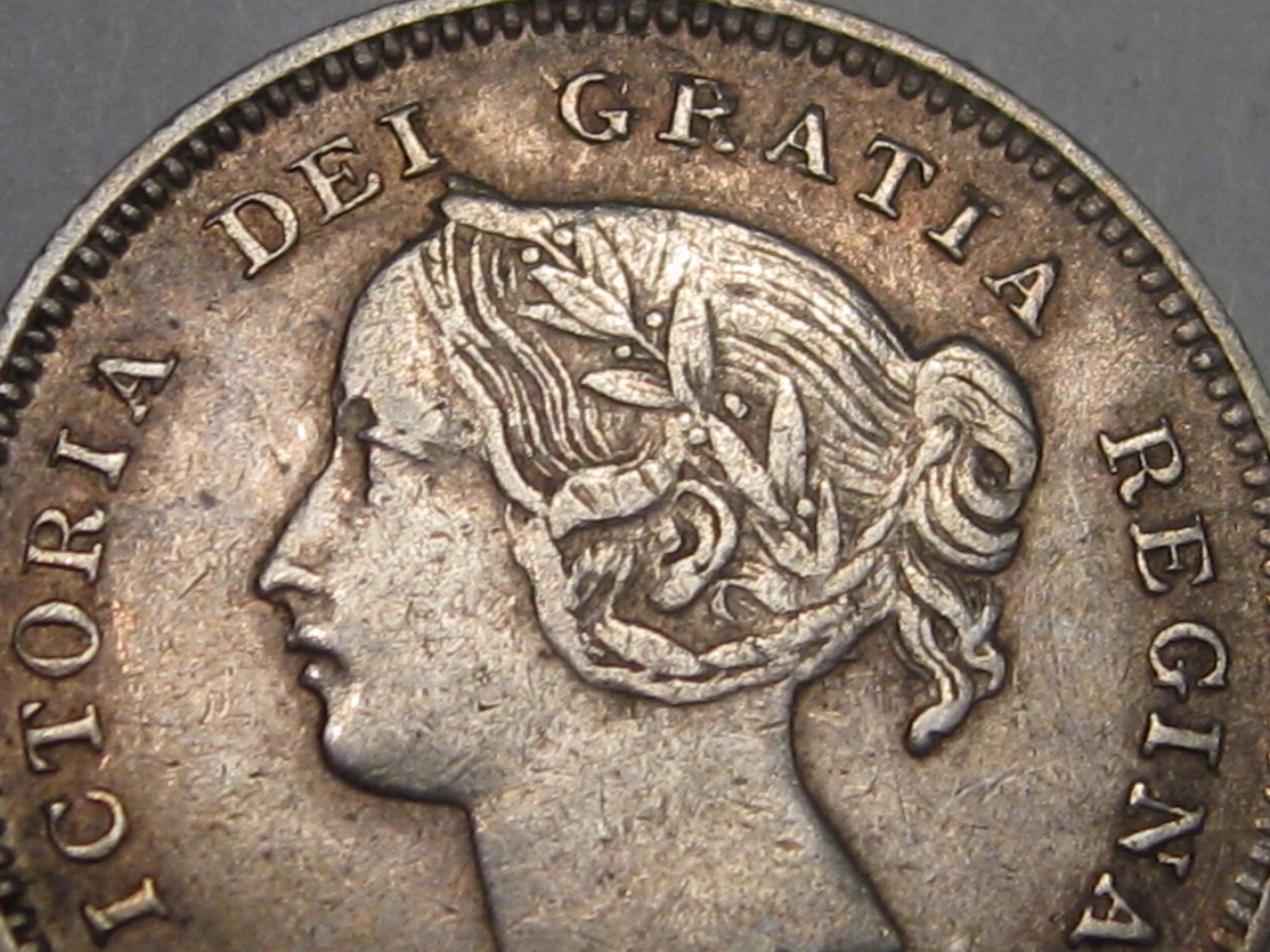 1900 Silver 5¢ Five Cent CANADA. #23