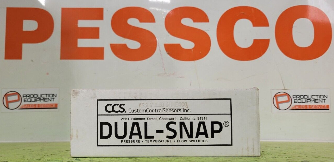 🟠CCS, 646GZE1-7011 DUAL SEAL PRESSURE SWITCH PESSCO IS OFFERING 1 V122123-2 🗽