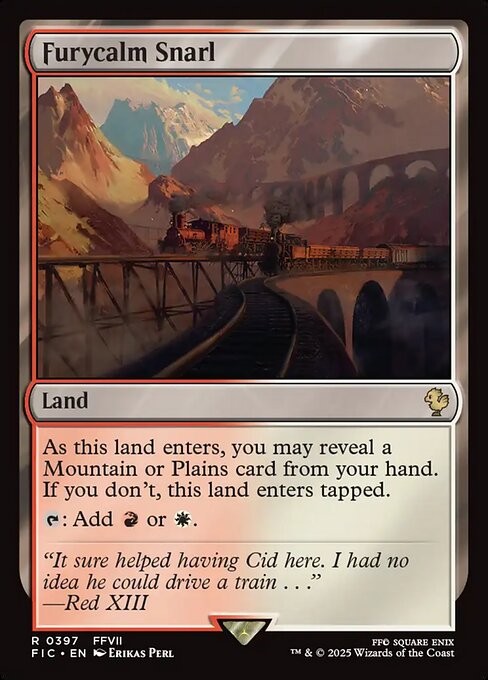 Furycalm Snarl 397 R Normal FIC MTG NM
