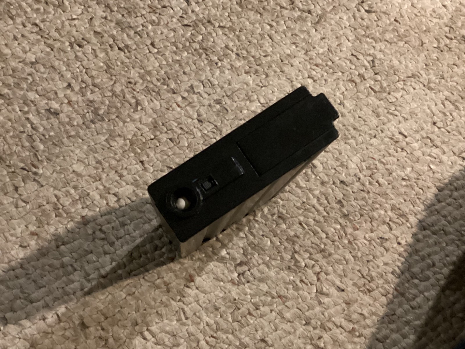 airsoft matrix SR-25 full metal tan with mock suppressor and red dot