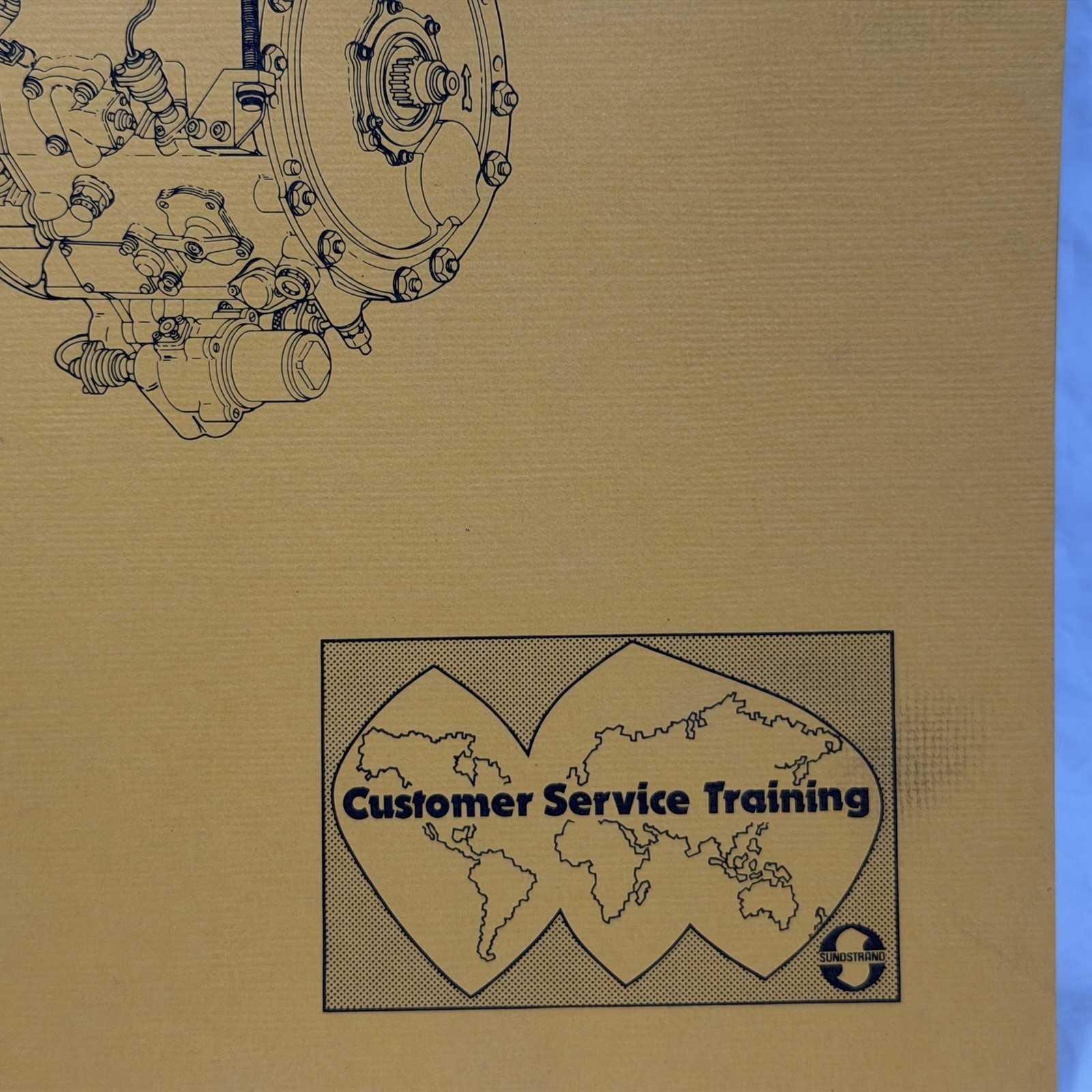 Sundstrand CSD 737 Line Maintenance Manual Model 60AGD40 Aviation