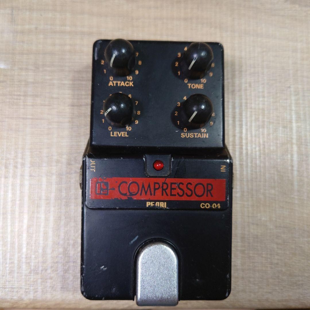 Pearl CO-04 Compressor Made in Japan Rare Effect Guitar Studio Used