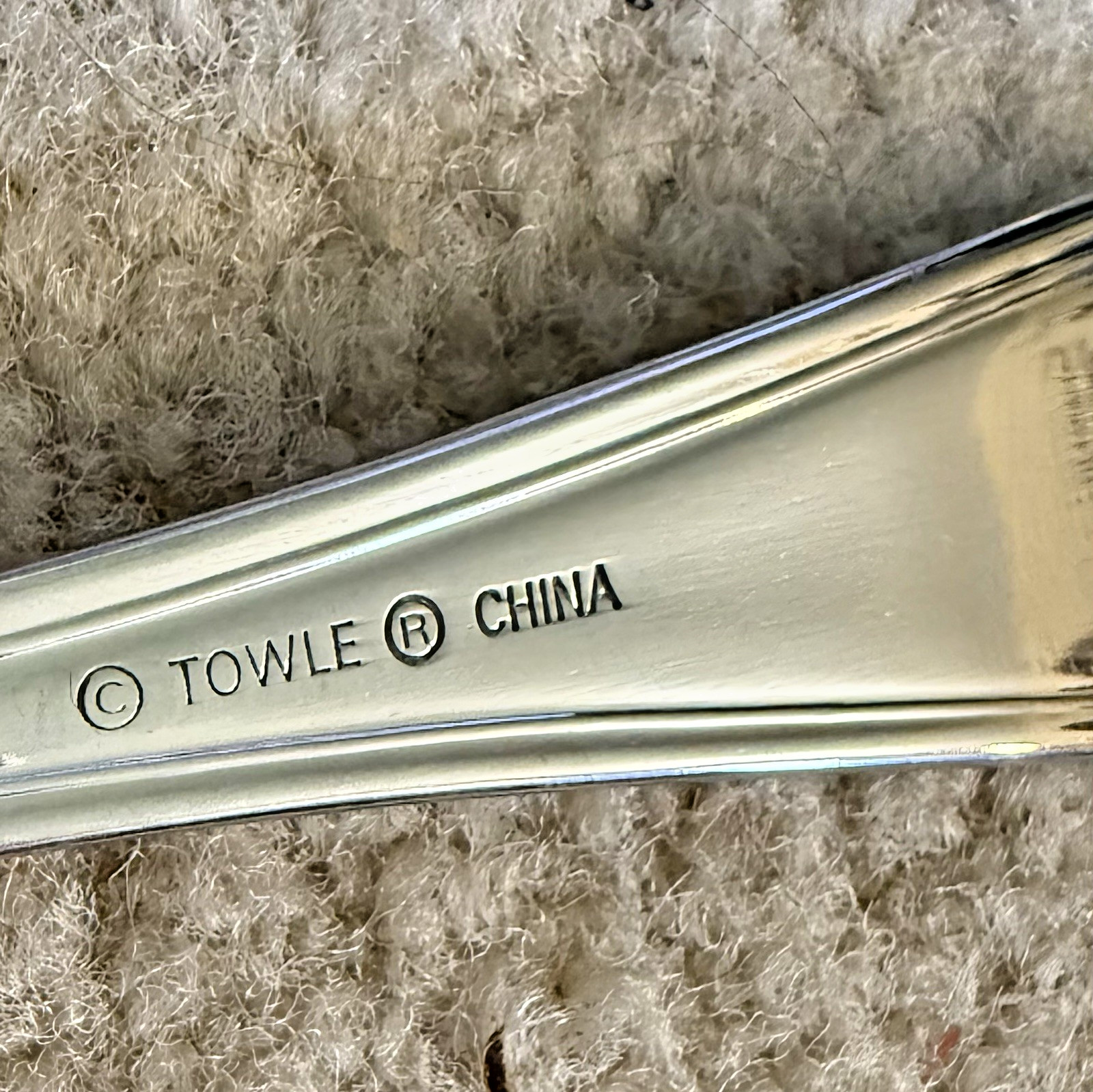 FLATWARE 36pc TOWLE Magnolia stainless 18/0 service for 12 3 pc setting