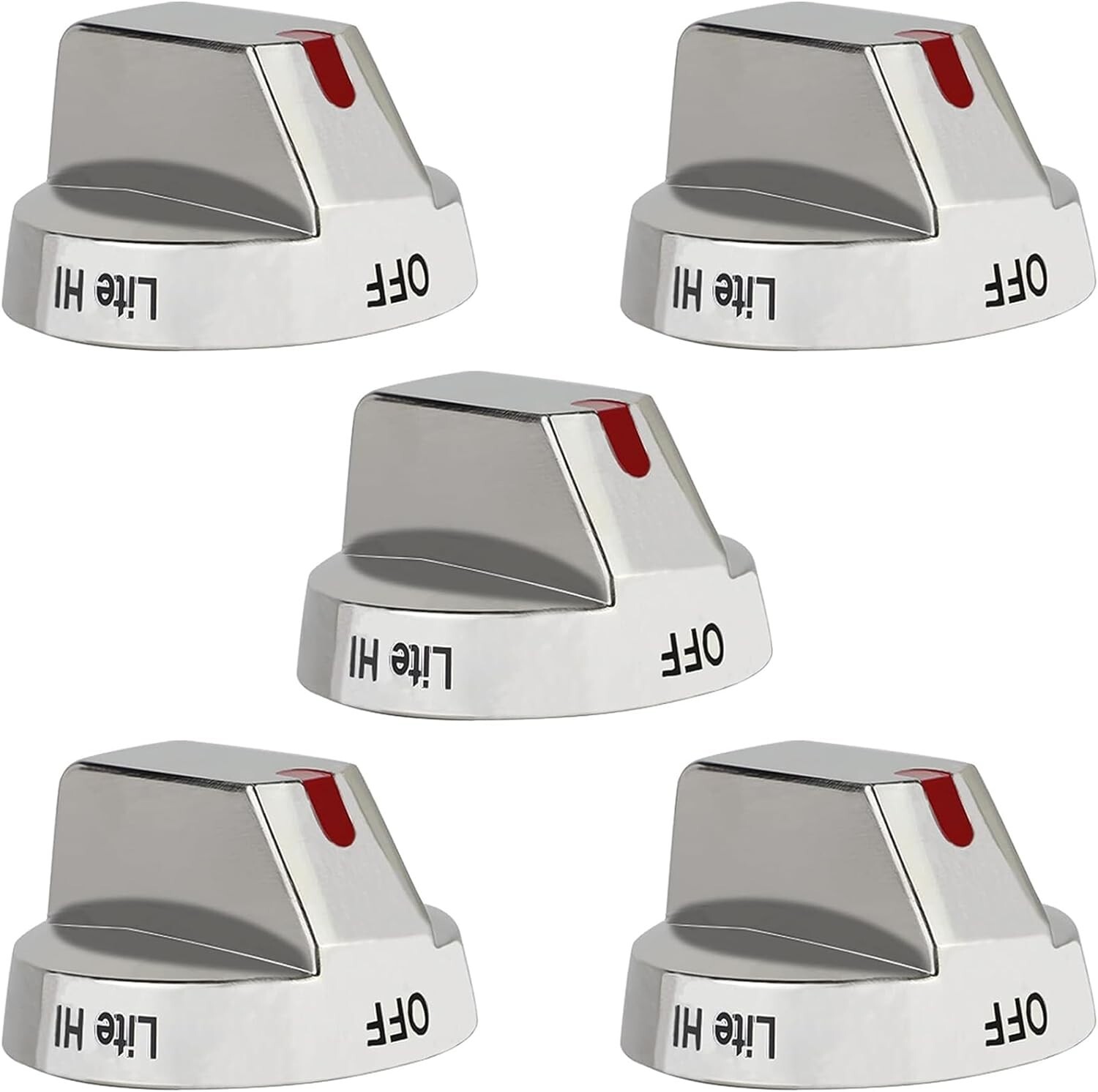 5X DG64-00473A Range Burner Control Knob for SAMSUNG Range AP5917439 PS9606608