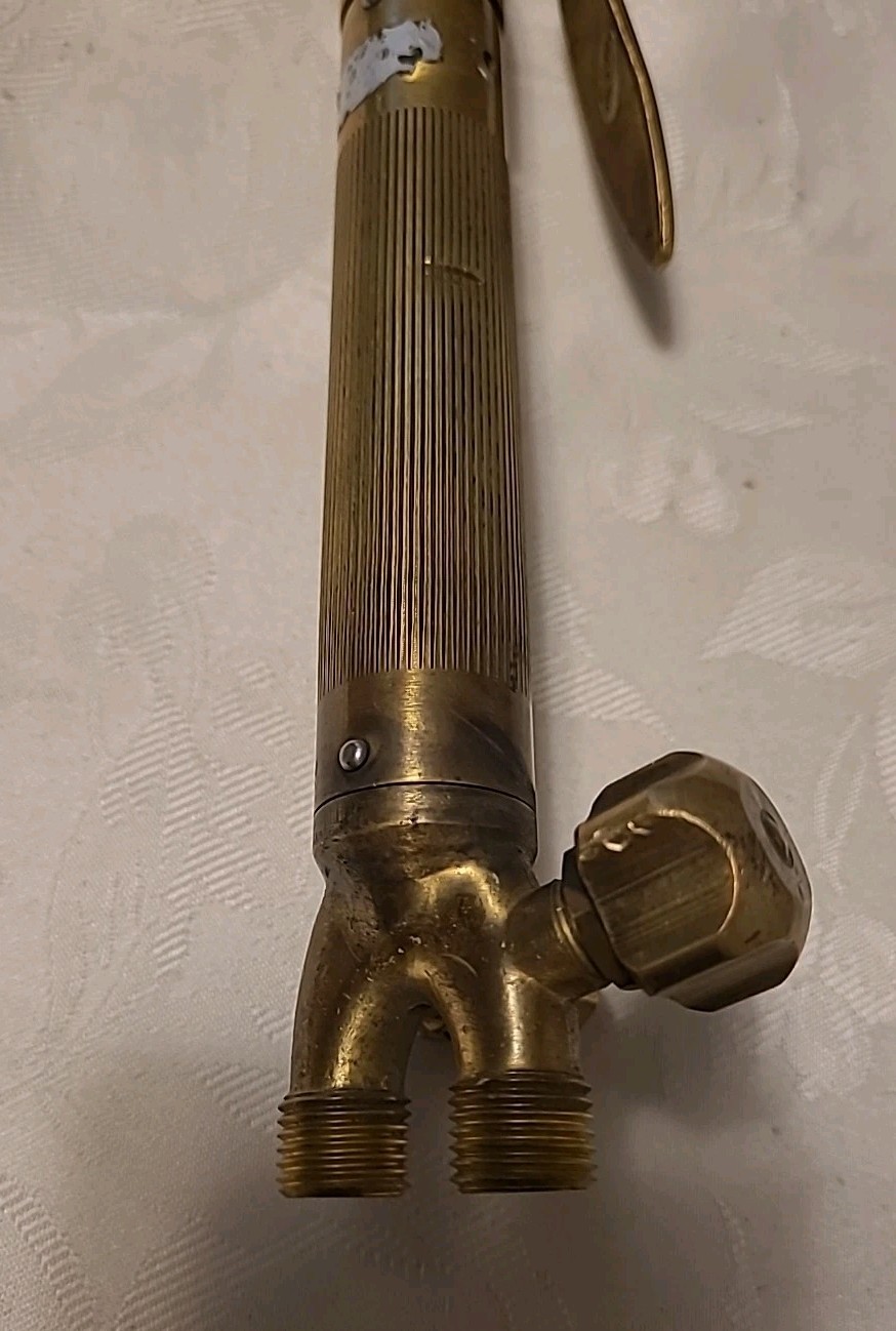 Vintage Cutting Torch Head and Tip Cutting Tool Attachment #442C