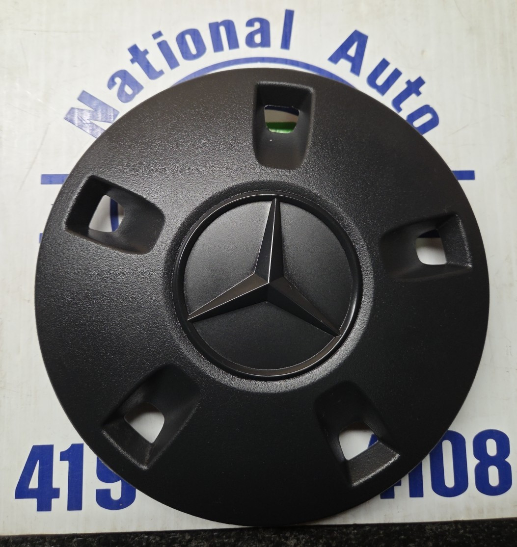 2016 - 2023 MERCEDES METRIS BLACK RIM WHEEL CENTER HUB CAP MATTE A4474011600 OEM