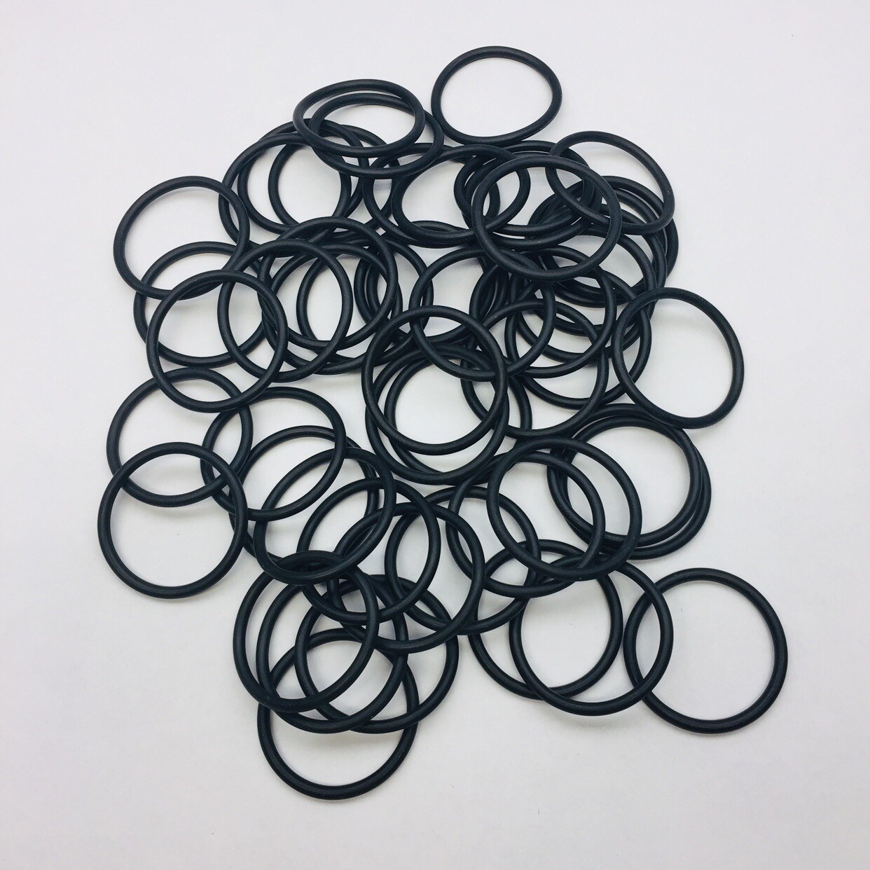 LOT OF 50 UNBRANDED 1-3/4" (OD) X 1 ½ (ID) X 1/8" NITRILE RUBBER