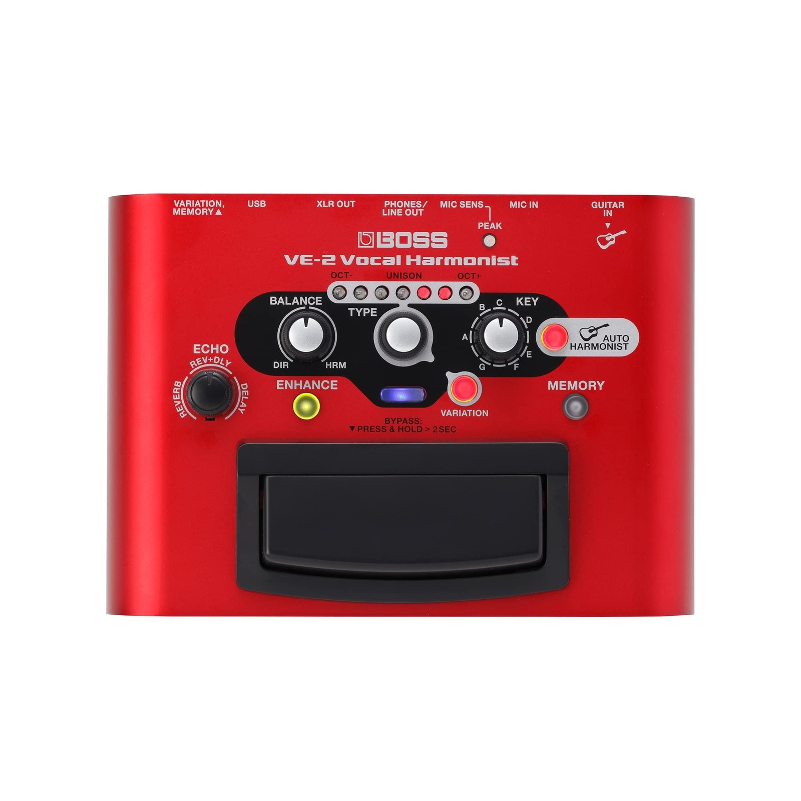 Boss Vocal Harmonist VE-2 Effects Pedal New