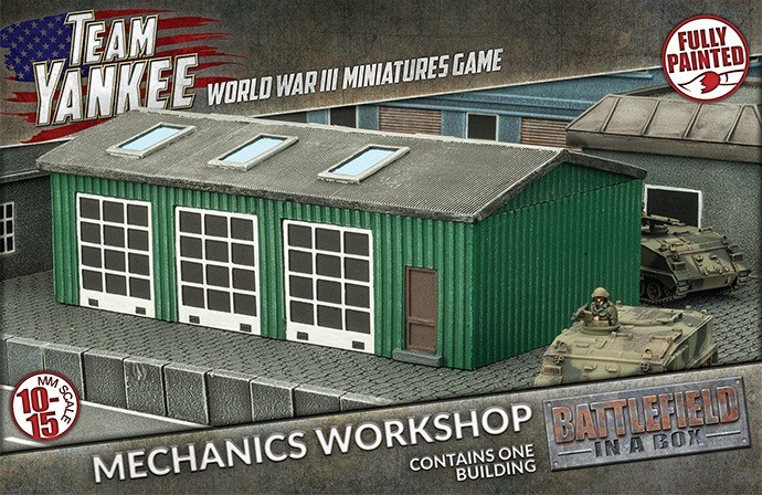 Battlefield in a Box Mechanics Workshop Team Yankee Terrain FOW BB209