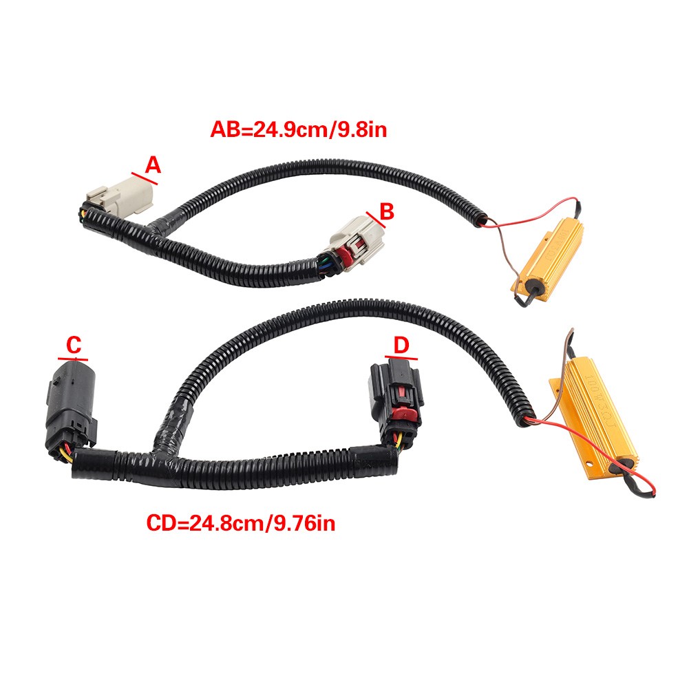 Tail light Conversion Harness For Silverado LTZ Sierra Denali 2016-2018