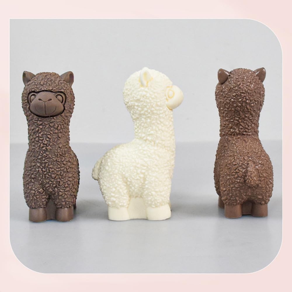 Alpaca Silicone Mold, Candle Molds Cute transparant