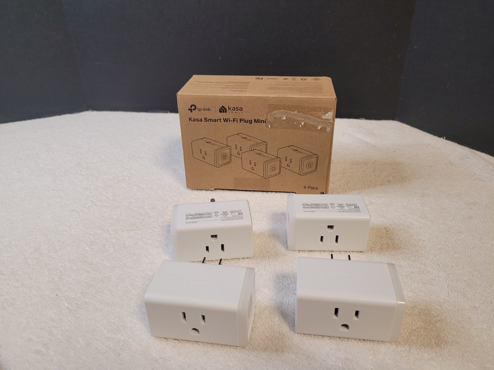 Kasa Smart Wi-Fi Plug Mini by TP-Link (4-Pack) -