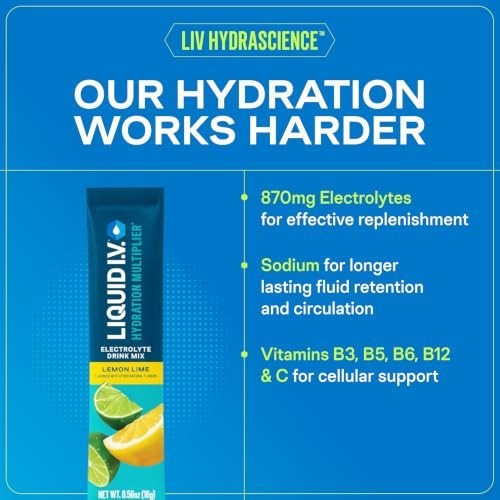 Liquid I.V. Hydration Electrolytes, Firecracker, 16 Count | Scientifically