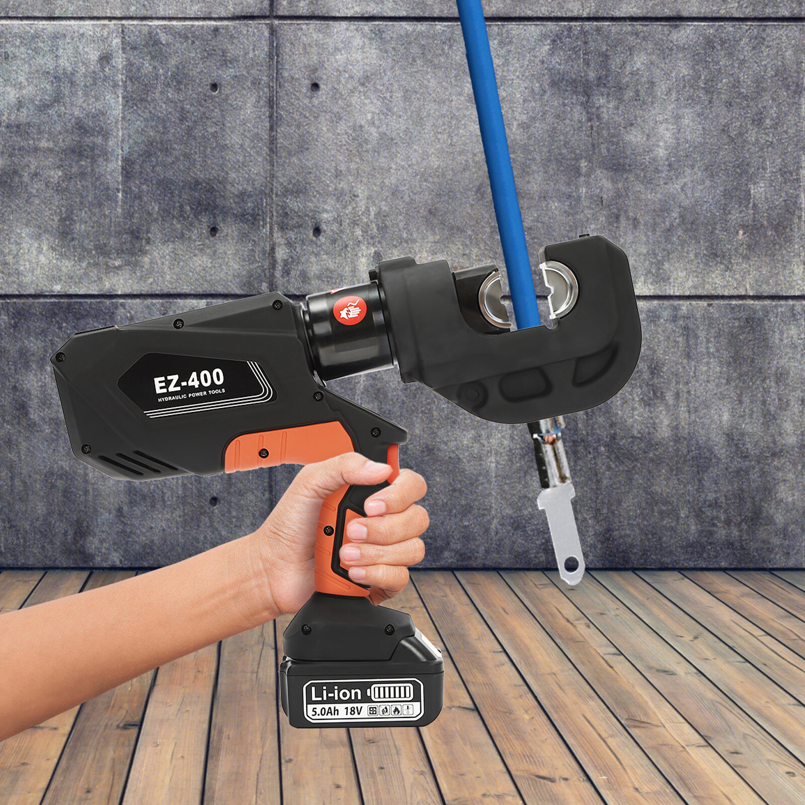 EZ-400 Hydraulic Pliers Electric Hydraulic Pliers with Lithium Battery