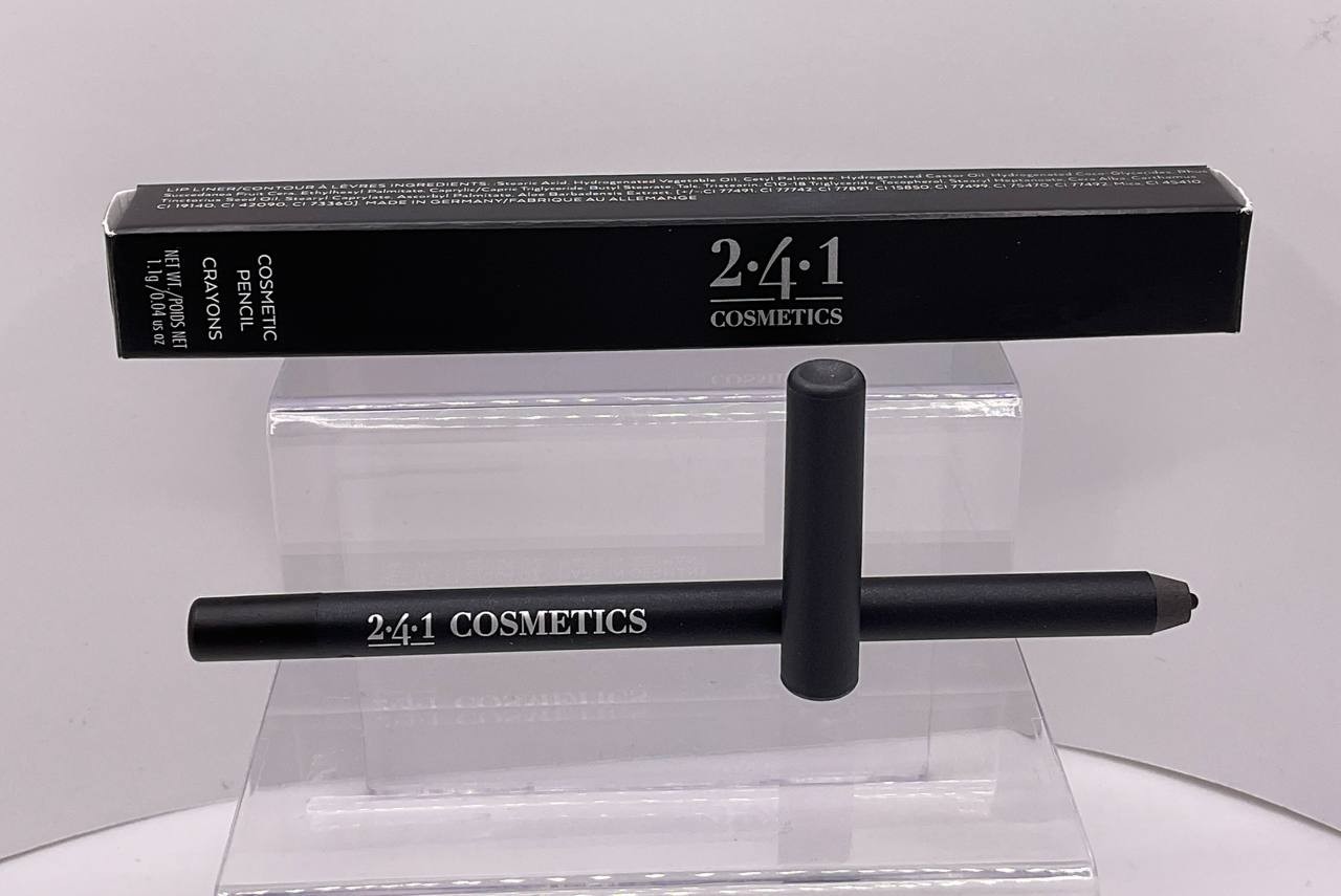 2·4·1 Cosmetics Gel Eye Pencil Black Caviar Eyeliner 1.1g Made in Germany