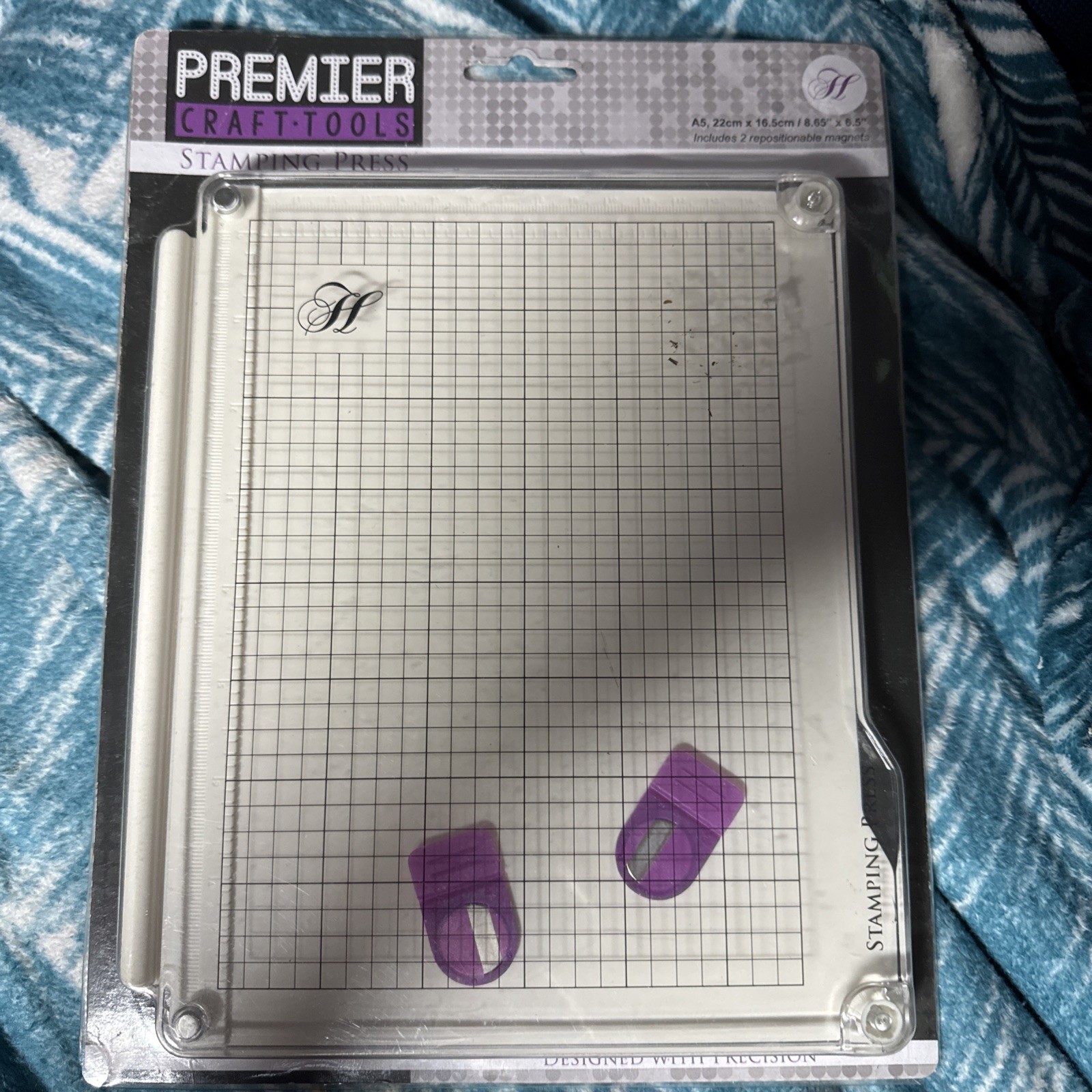 Hunkydory - Premier Craft Tools - STAMPING PRESS - A5 8.65" x 6.5" (22cmx16.5cm)