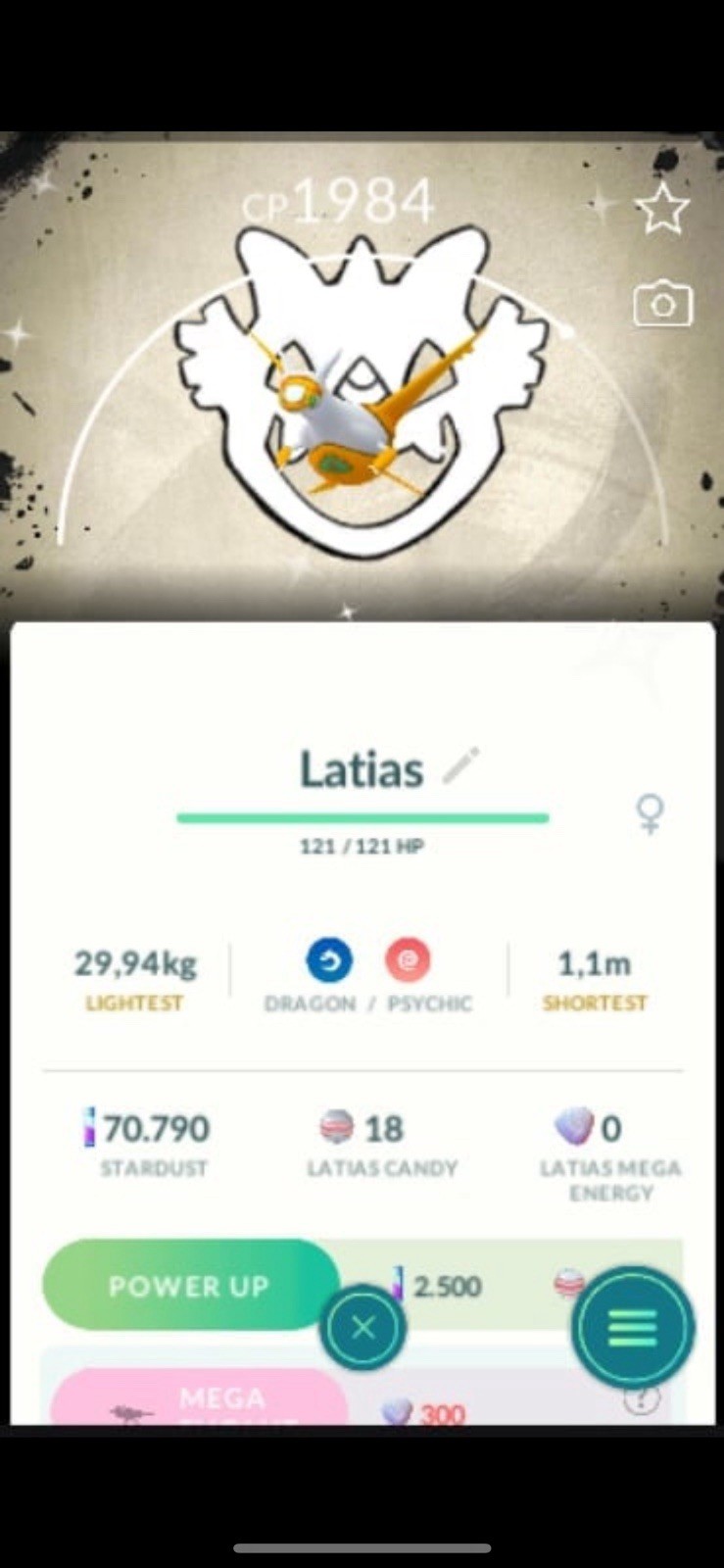 Shiny Latias Special-Background✨Go-fest💥PTCs-Pokémon G0