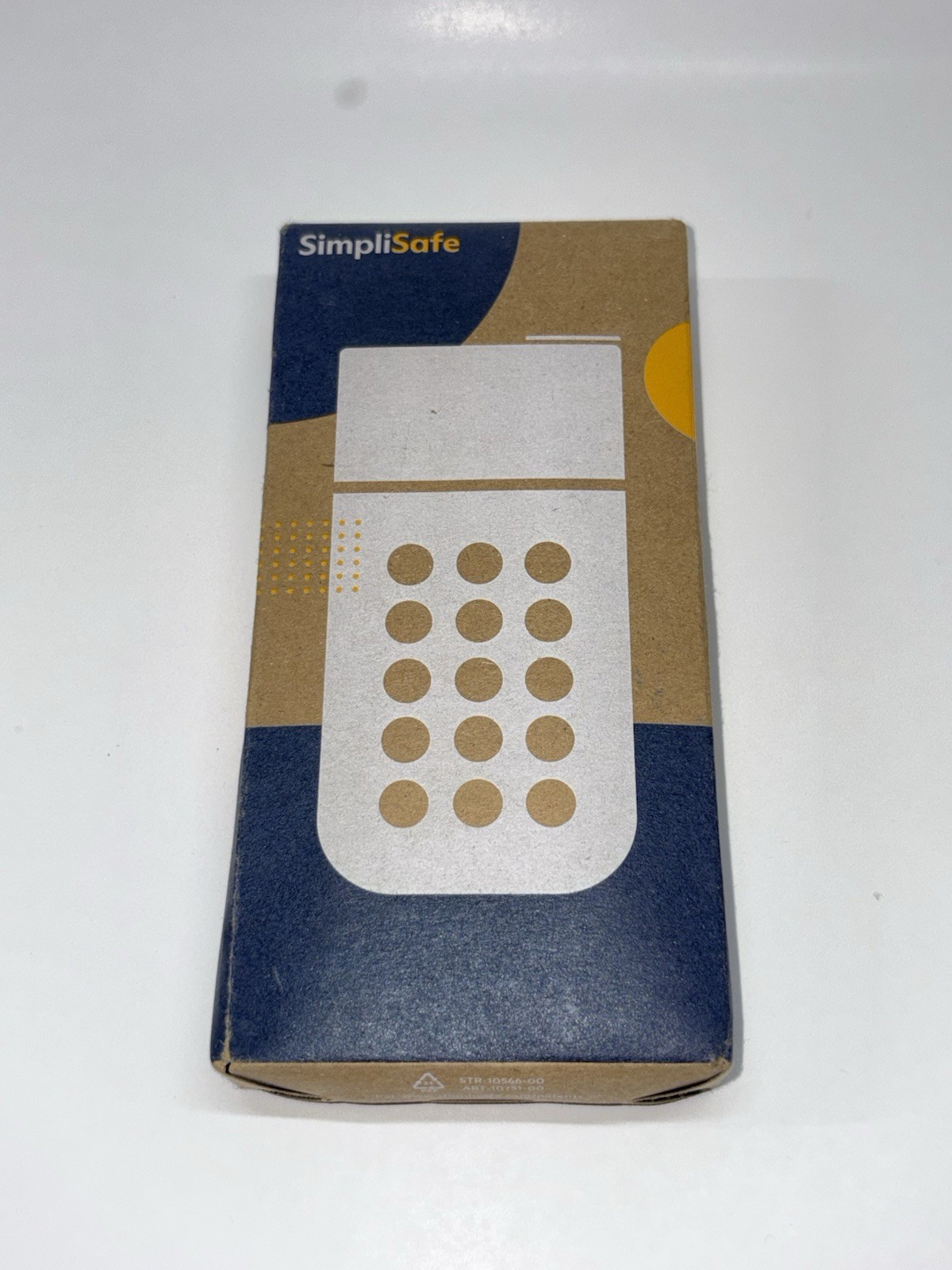 SimpliSafe Wireless Keypad KP3W White Battery Powered