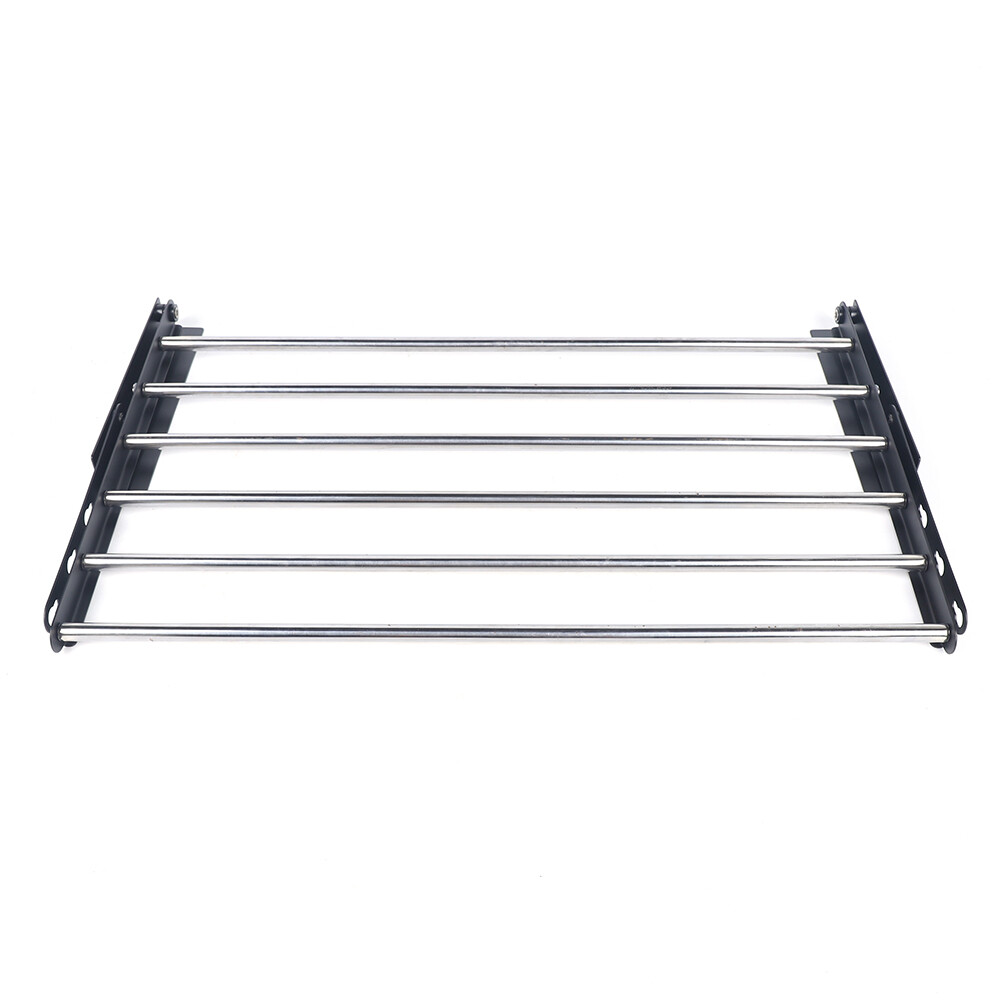 Wall Mounted Clothes Drying Rack Laundry Holder Shelf Folding Dryer Hanger-60cm