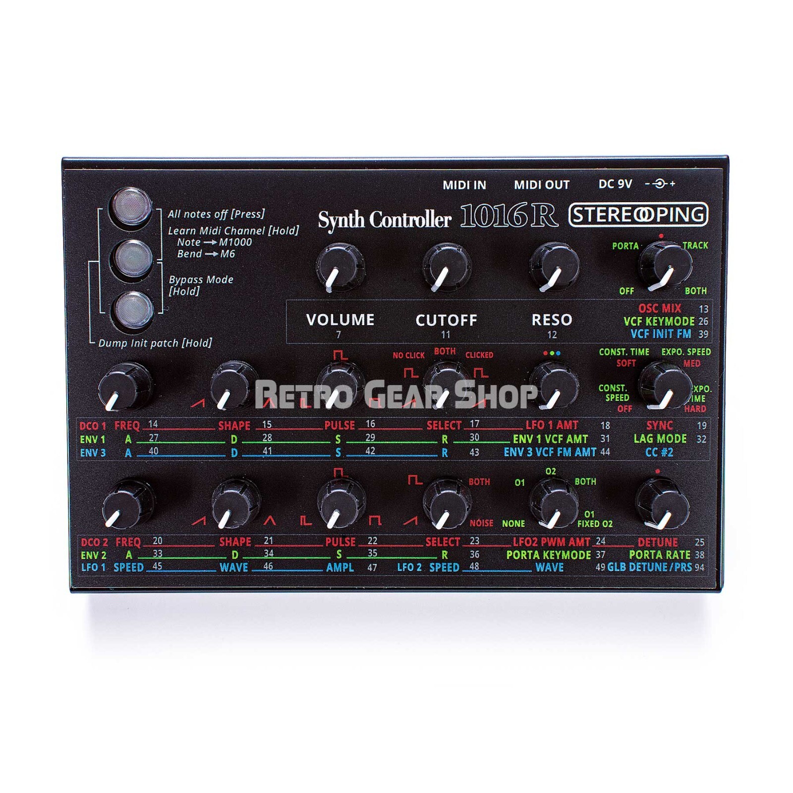 Stereoping CE-1 1016R Midi Controller for Oberheim Matrix 1000/6/6R