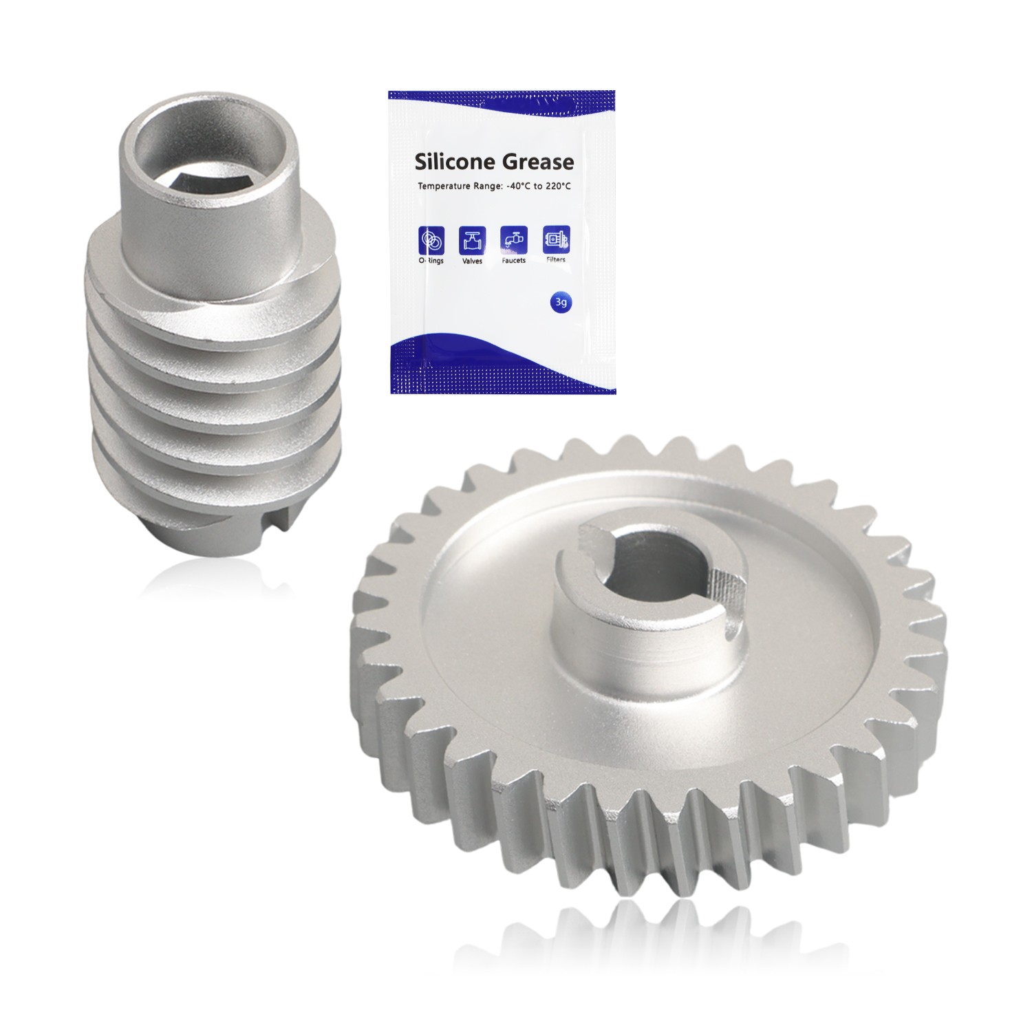 Aluminum Alloy Drive & Worm Gear Set for Wayne Dalton Frantz Garage Master