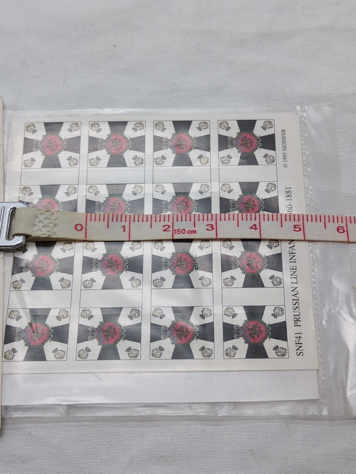Signifier Flags Prussian Line Infantry Miniature Decals