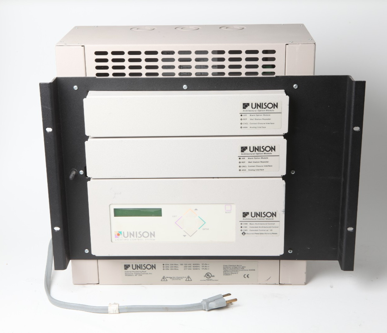 ETC Unison ER4 External Processing Rack w CME Extended Architectural Control Mod