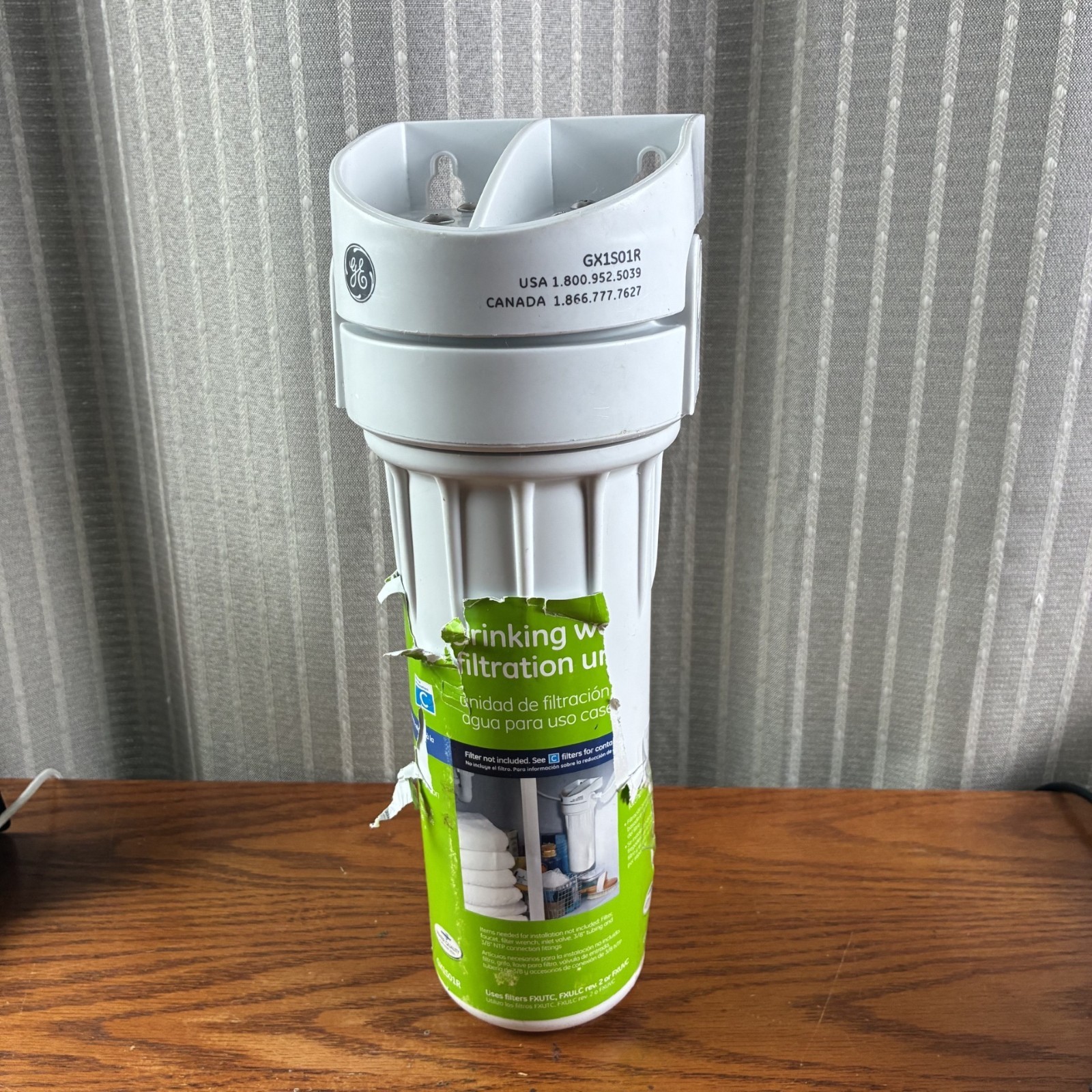NEW GE GX1S01R Housing Asssembly ONLY For Single Stage Water Filtration System