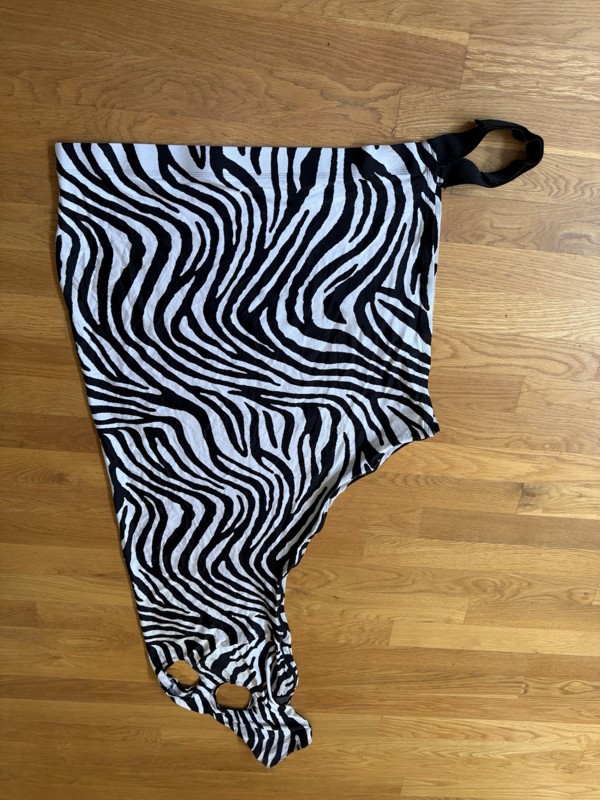 Sleazy sleepwear zebra Lycra Hood Horse Size L - Read Post